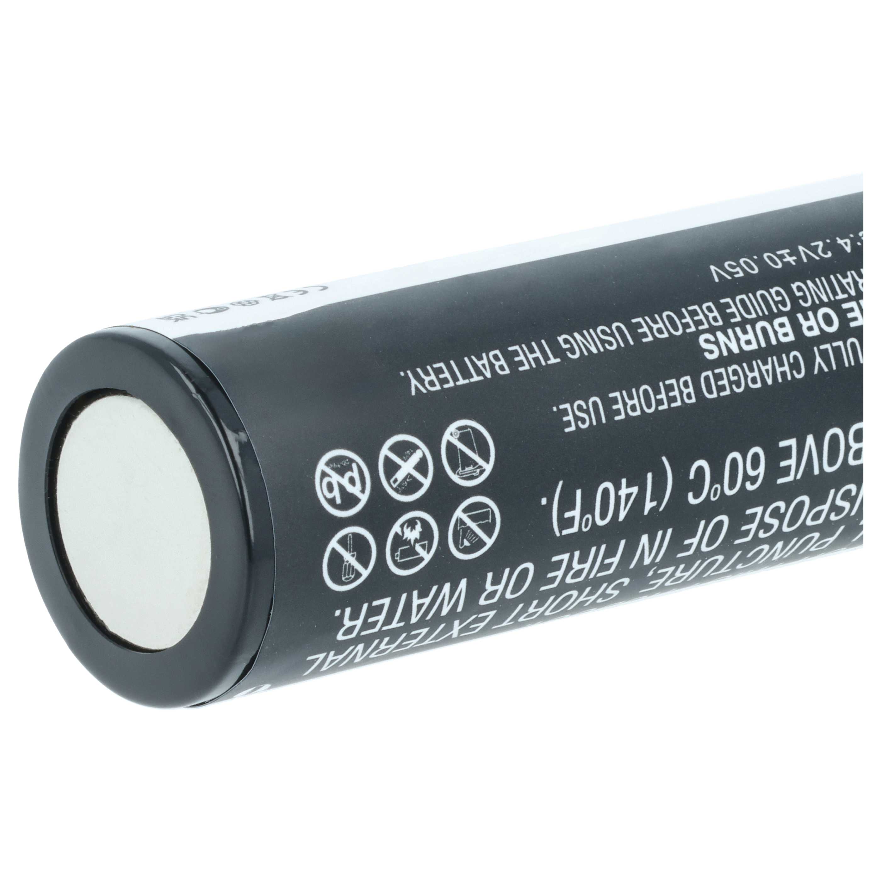 Torch - 2x Battery replaces Inova FLB-LIN-7, UR611 - 2200 mAh 3.7 V Li-Ion