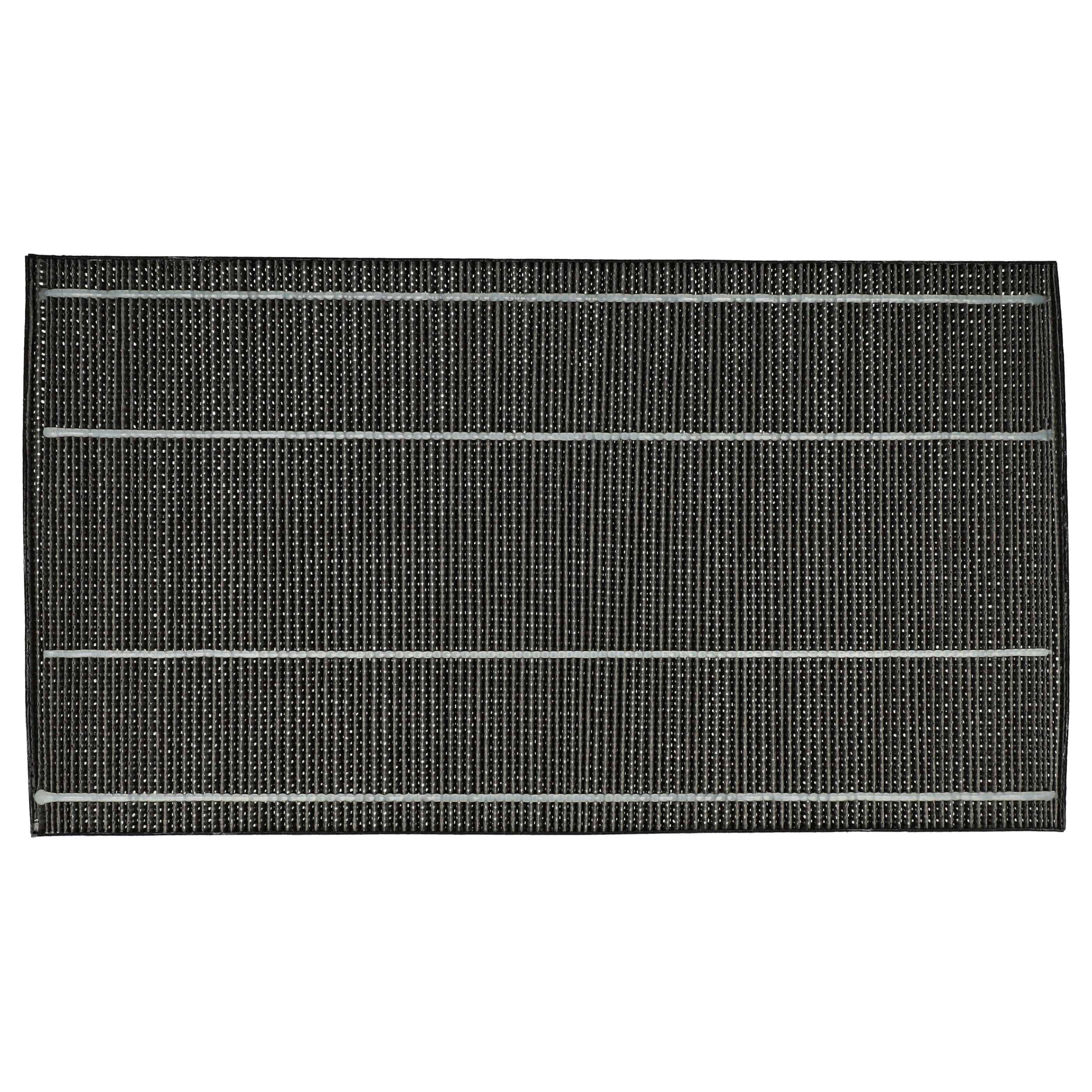 2 Part Filter Set replaces Sharp FZ-A61DFR, FZ-A61HFR Air Purifier - activated carbon filter, HEPA filter