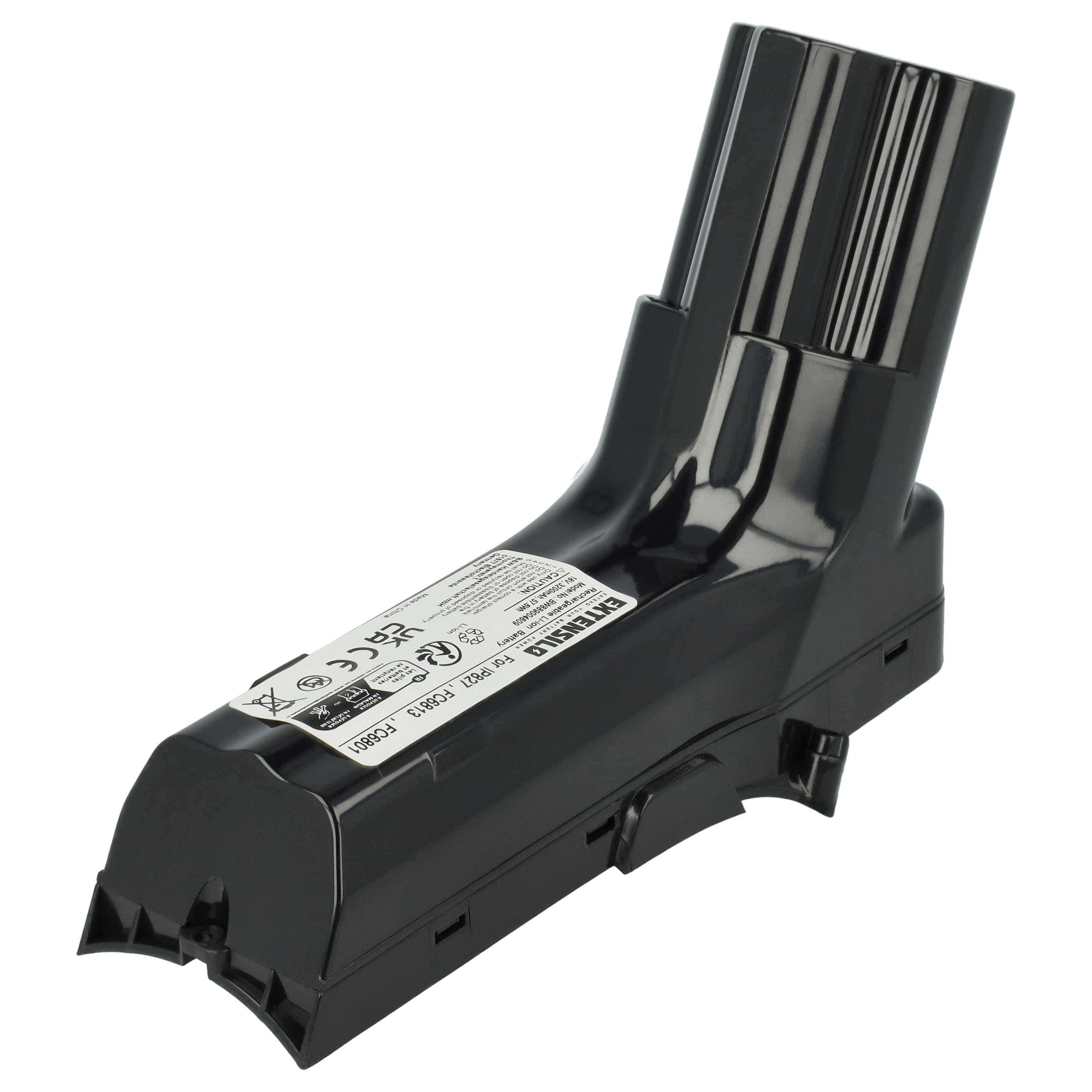 Battery replaces Philips IP827, 300000517621 for Philips 3200mAh, 18V, Li-Ion