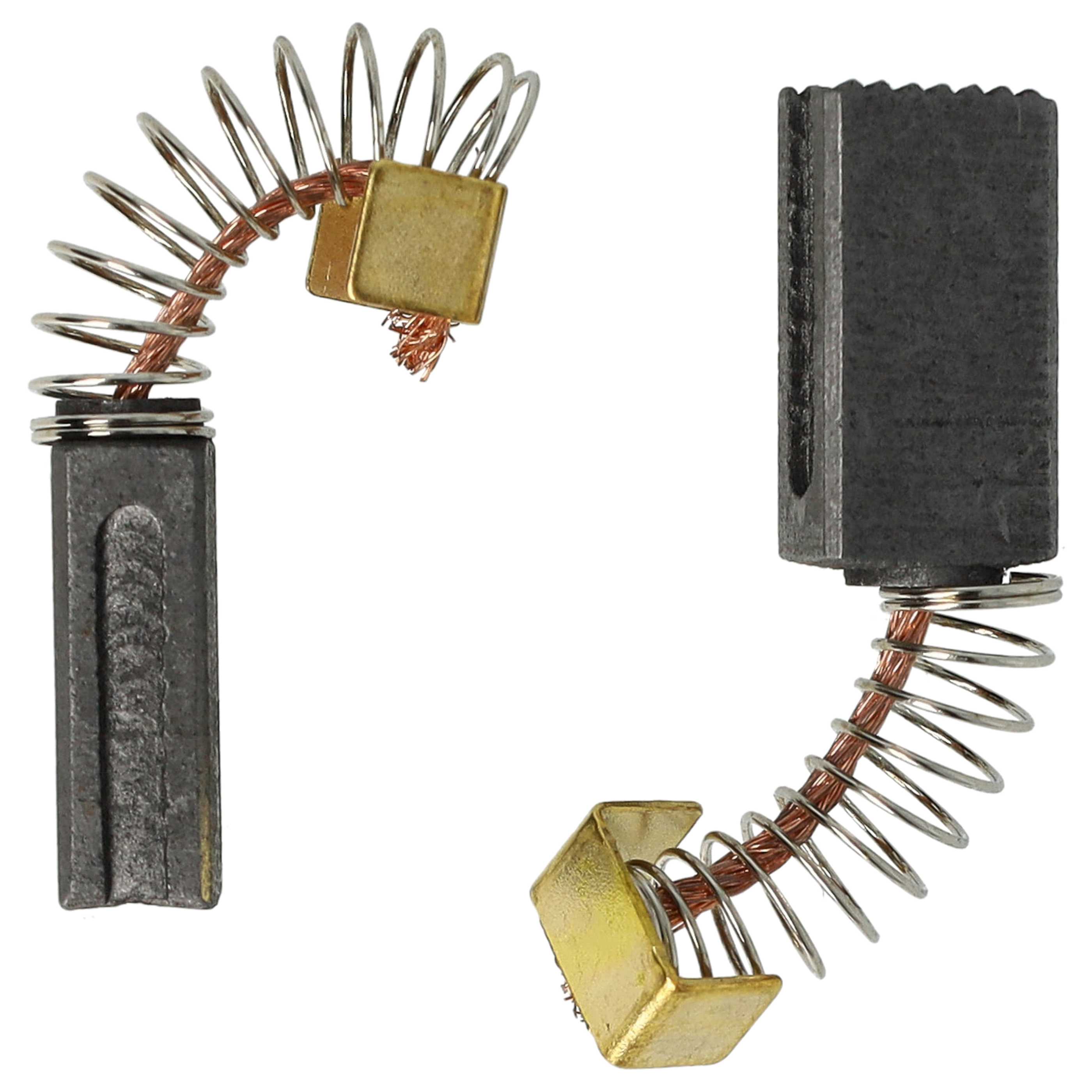 2x Kohlebürste passend für Variolux V-EHS 600 Elektrowerkzeug - 35 x 16 x 7mm