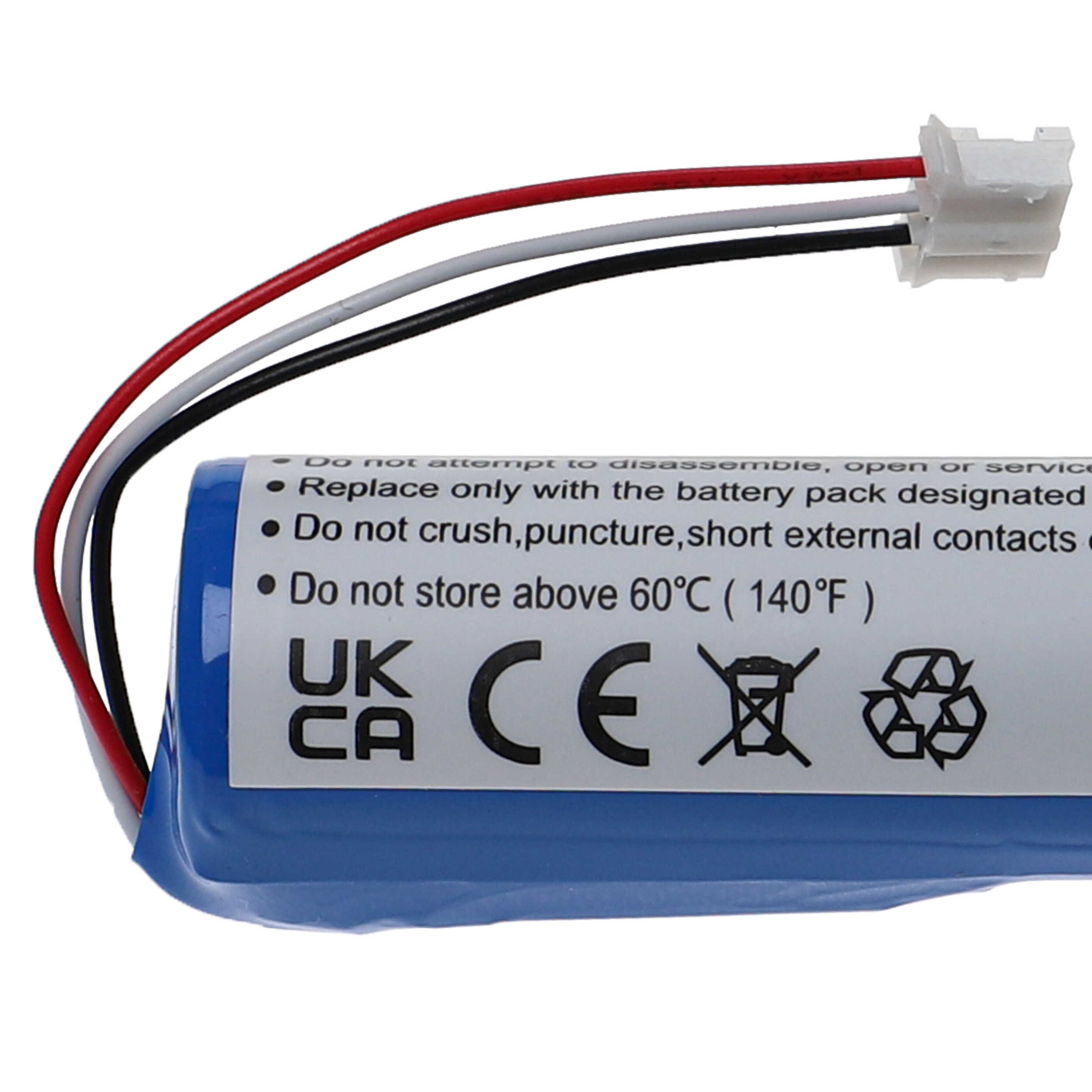 Remote Control Battery Replacement for Philips PB9600 - 2200mAh 3.7V Li-Ion