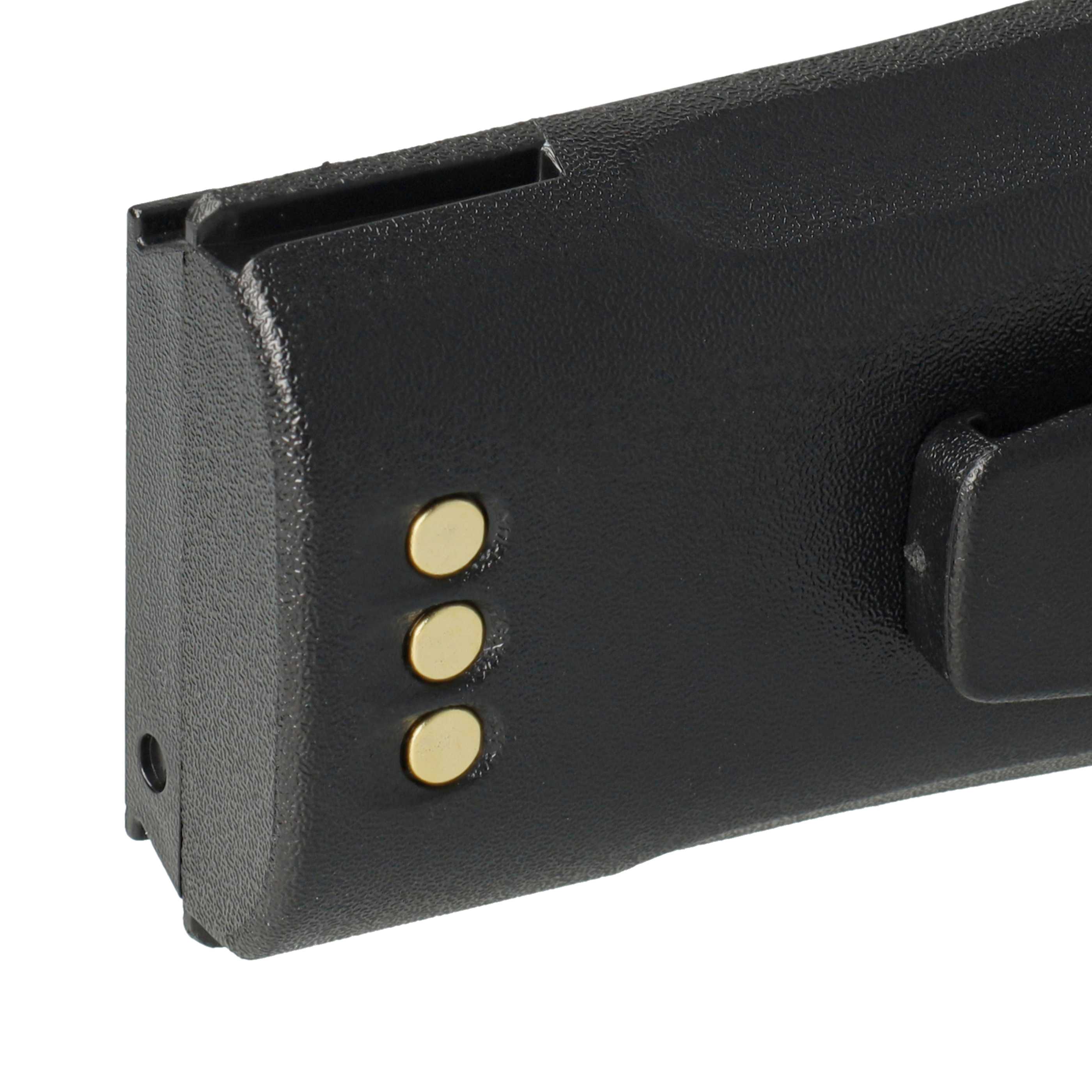 Radio 10x Battery suitable for Motorola CP040, CP200d, DP1400 - 1800 mAh 7.2 V NiMH