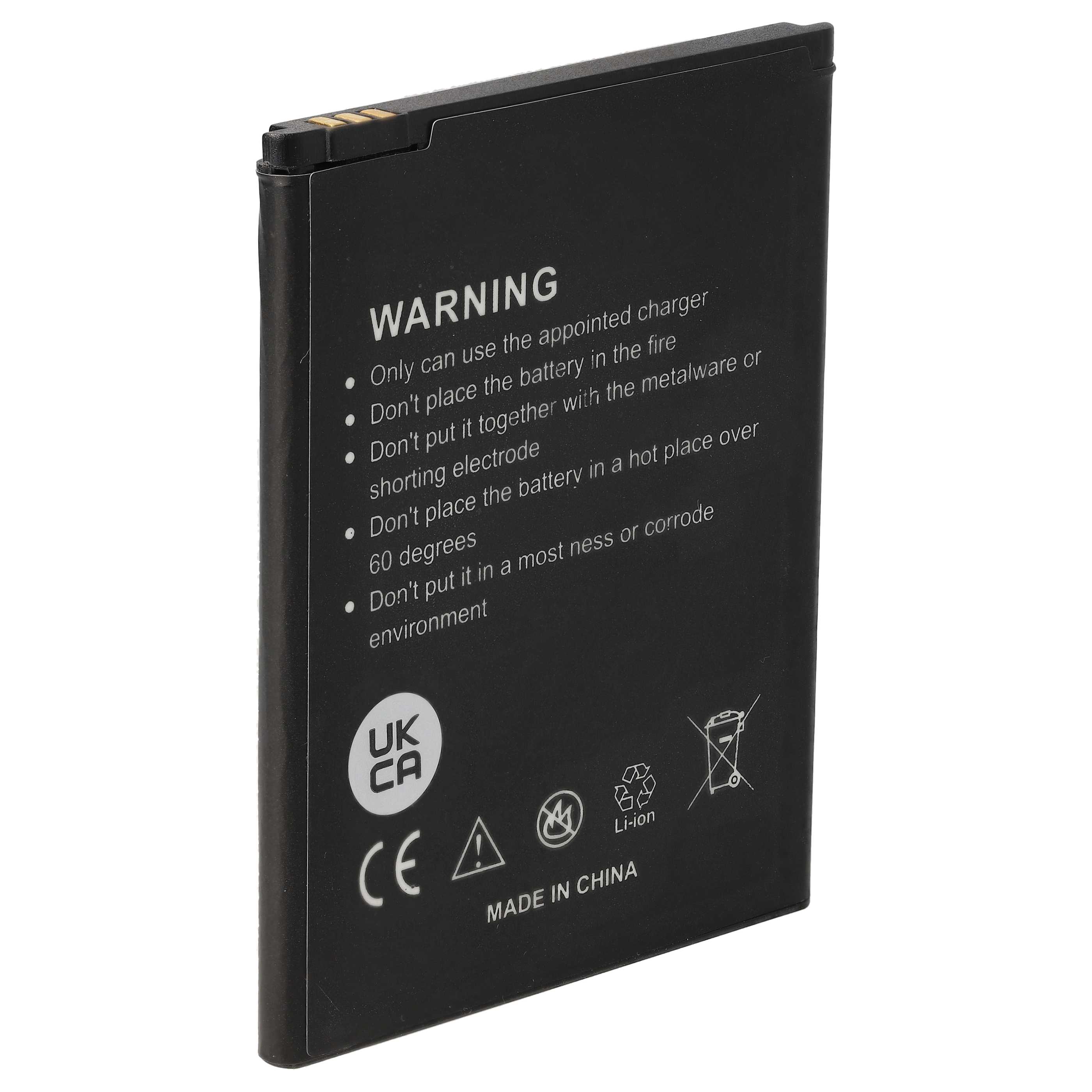 Batterie remplace Elephone 1ICP5/58/72, SCMI2S12A0029821 téléphone portable Elephone - 2700mAh 3,7V Li-ion