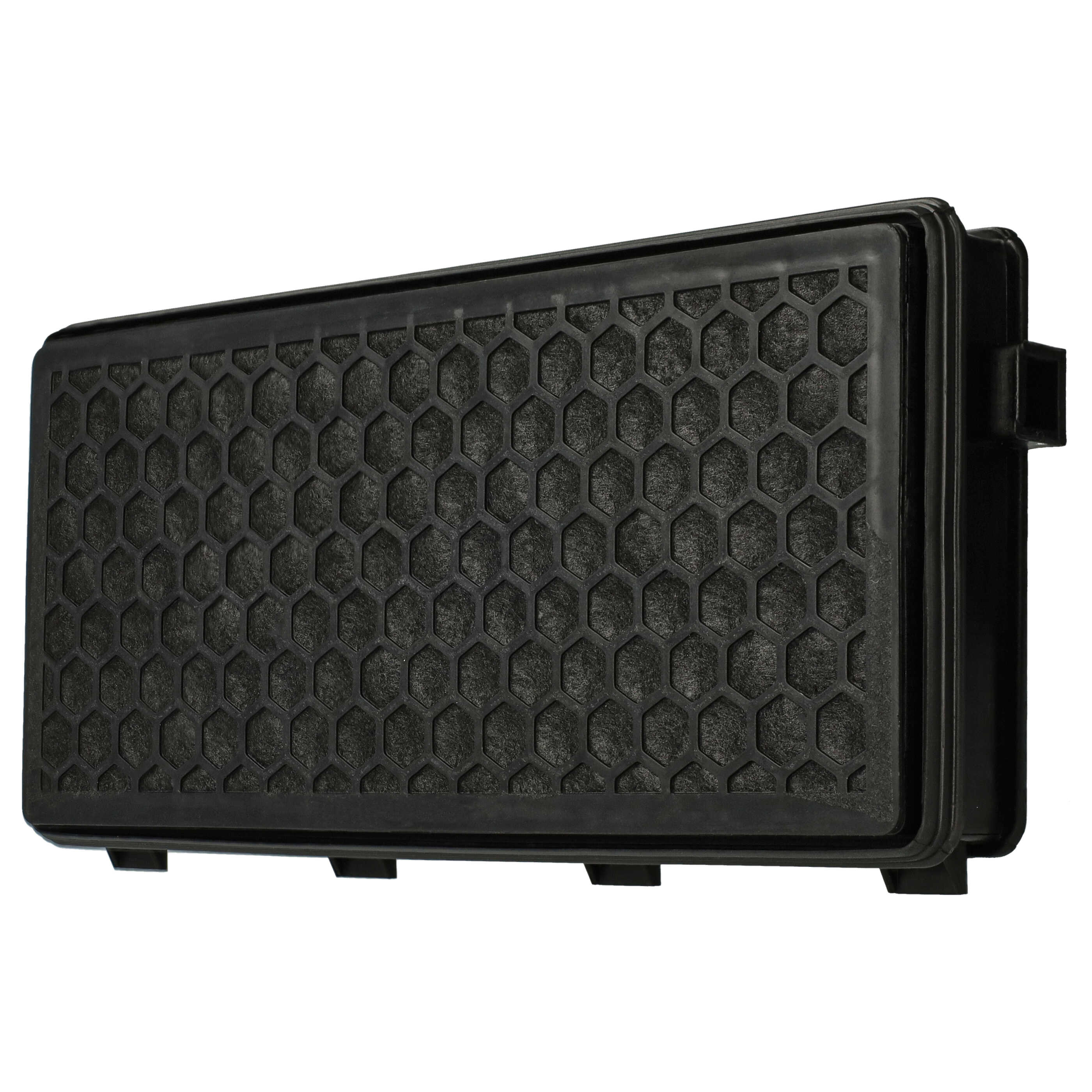 3x Filtro sostituisce Miele 5996880, 5996881 per aspirapolvere - filtro HEPA aria di scarico, nero / bianco