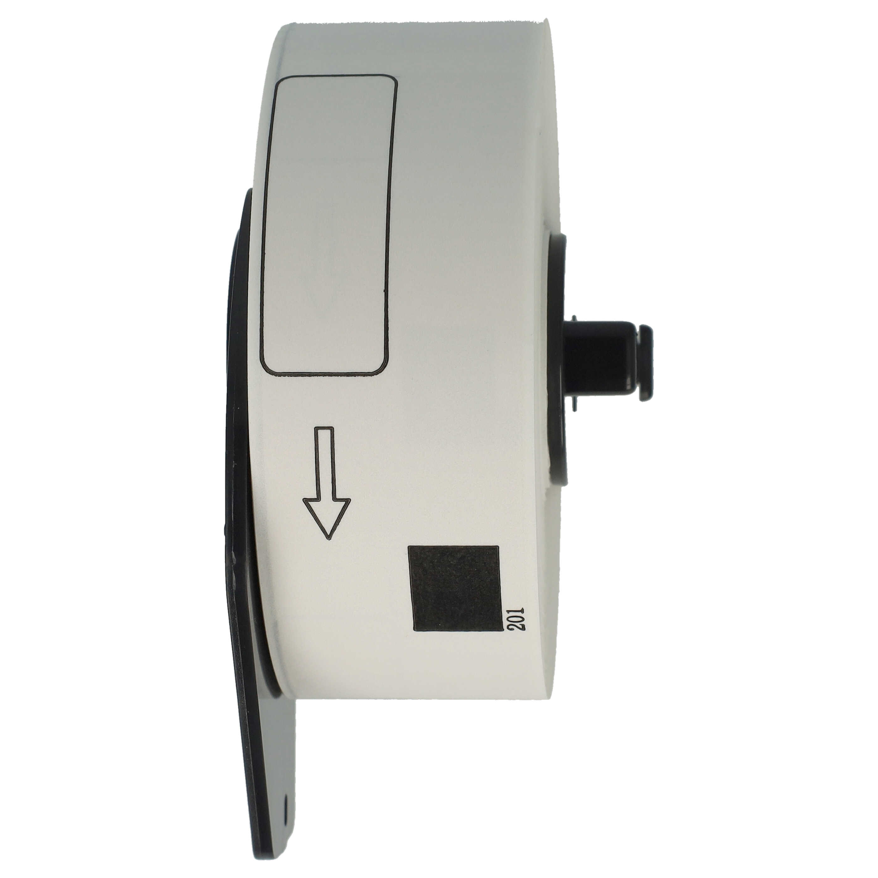 Labels replaces Brother DK-11201 for Labeller - 29 mm x 90 mm + Holder