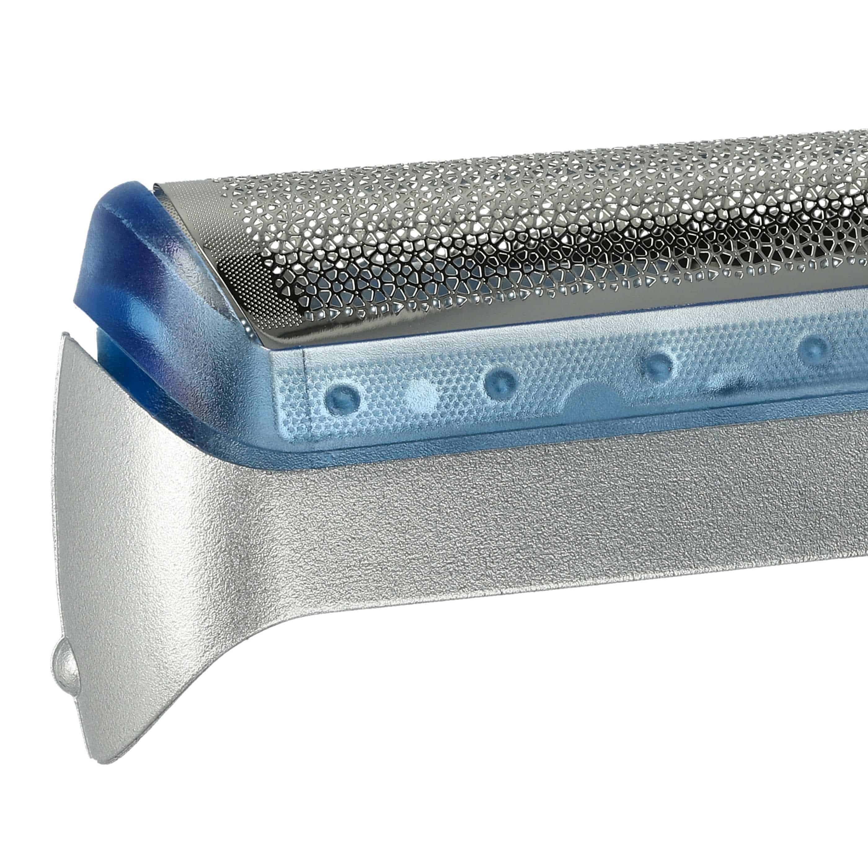 Lámina de corte reemplaza Braun 20S para afeitadoras Braun - incl. marco, plata/azul