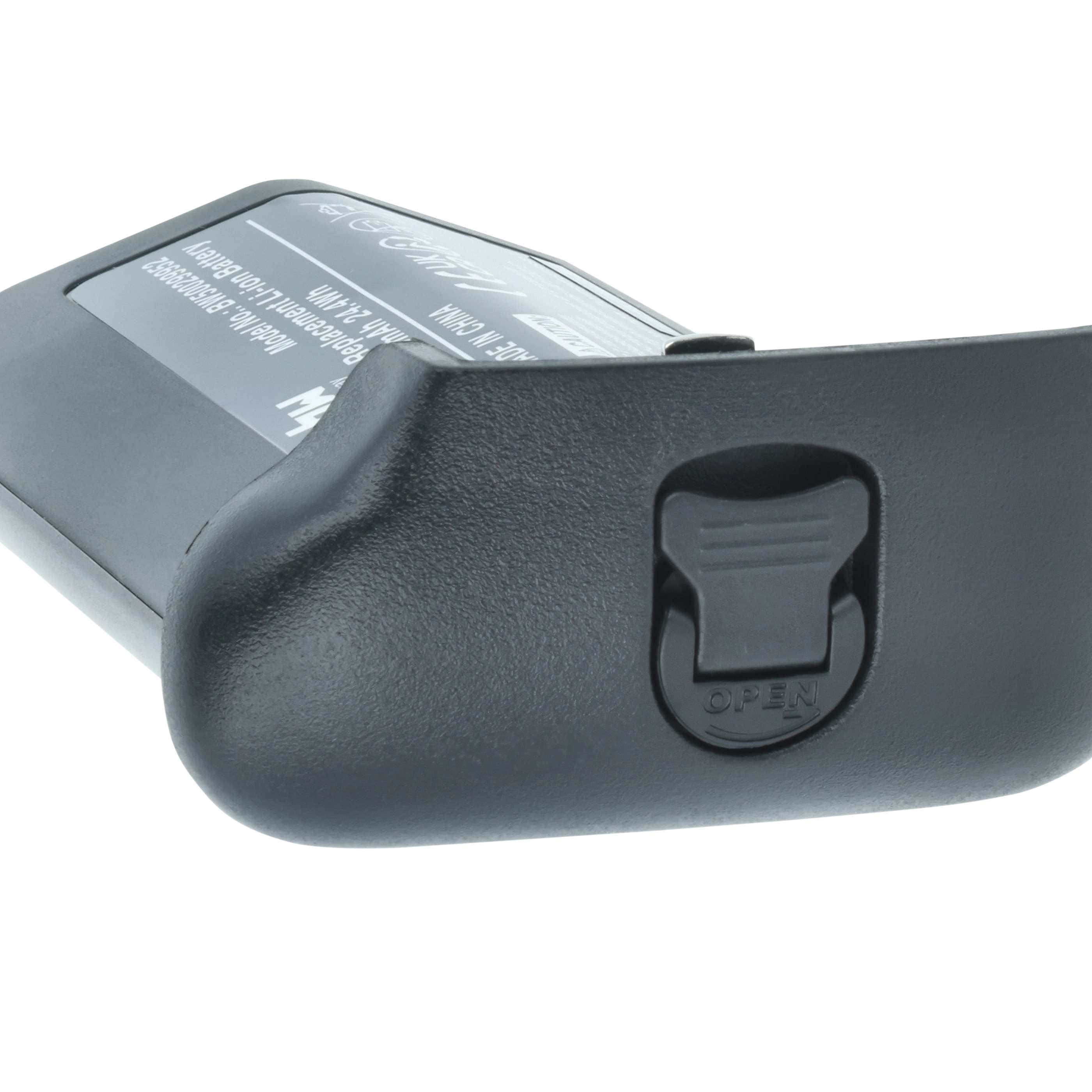 2x Battery replaces Canon LP-E4N, LP-E4 - 2200mAh, 11.1V, Li-Ion