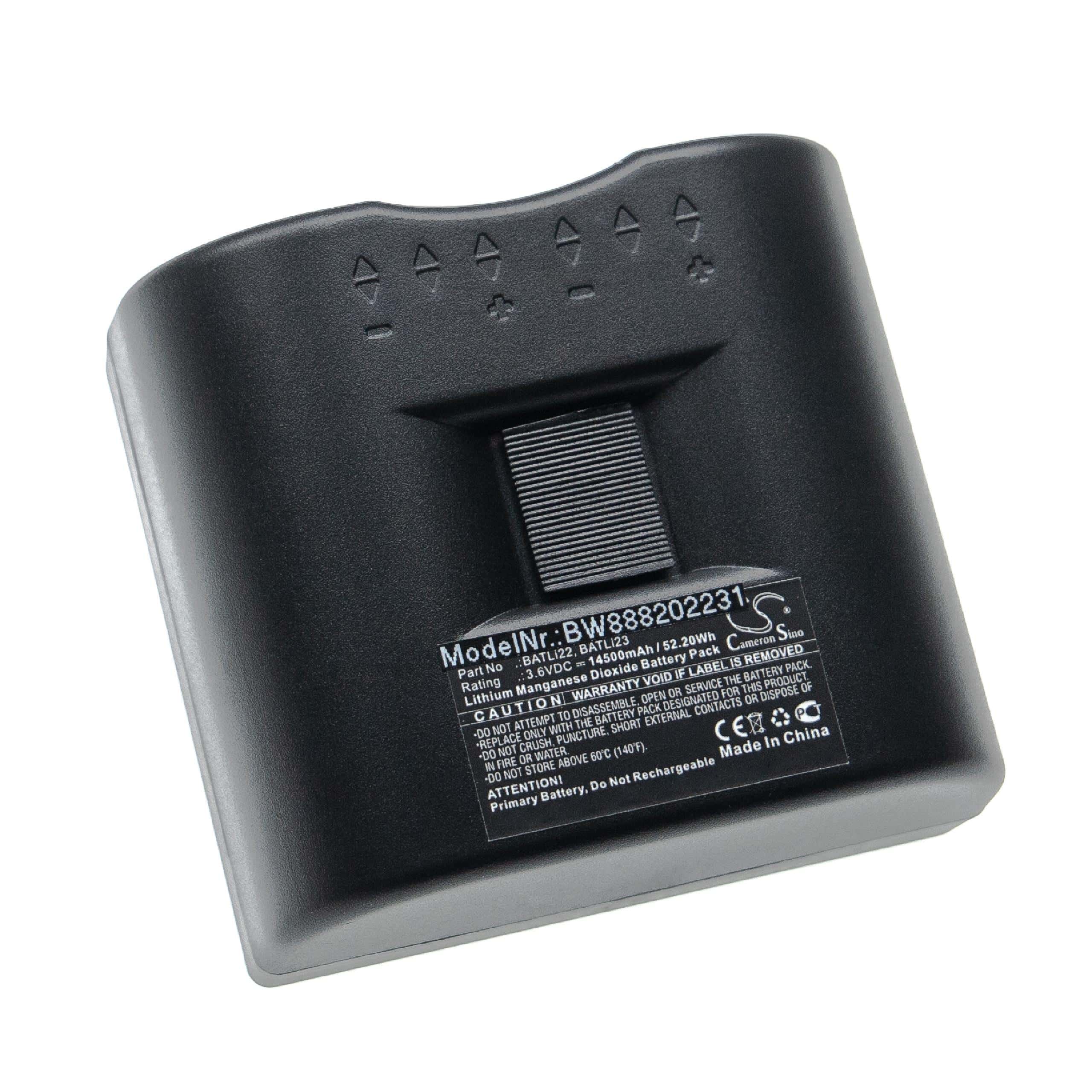 Bateria do alarmu zamiennik Daitem MPU01X, BATLI23, BATLI22 - 14500 mAh 3,6 V Li-MnO2