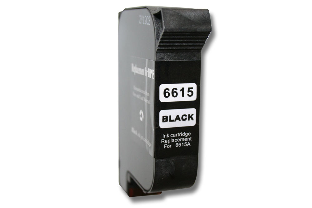 Ink Cartridge Suitable for Color Copier HP Printer - Black, Refilled 30 ml