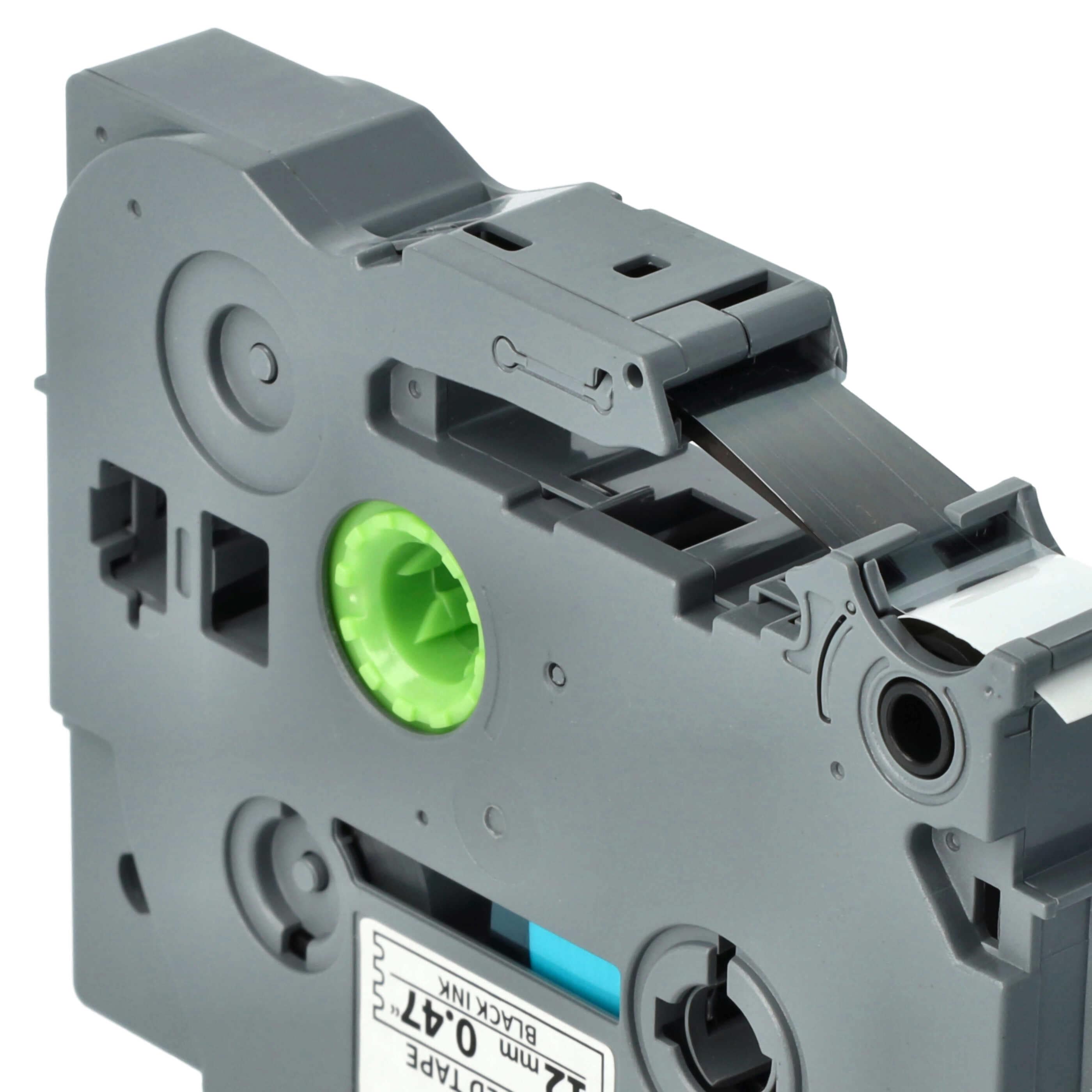 50x Label Tape replaces Brother TZE-231, TZ-231 - 12 mm Black to White
