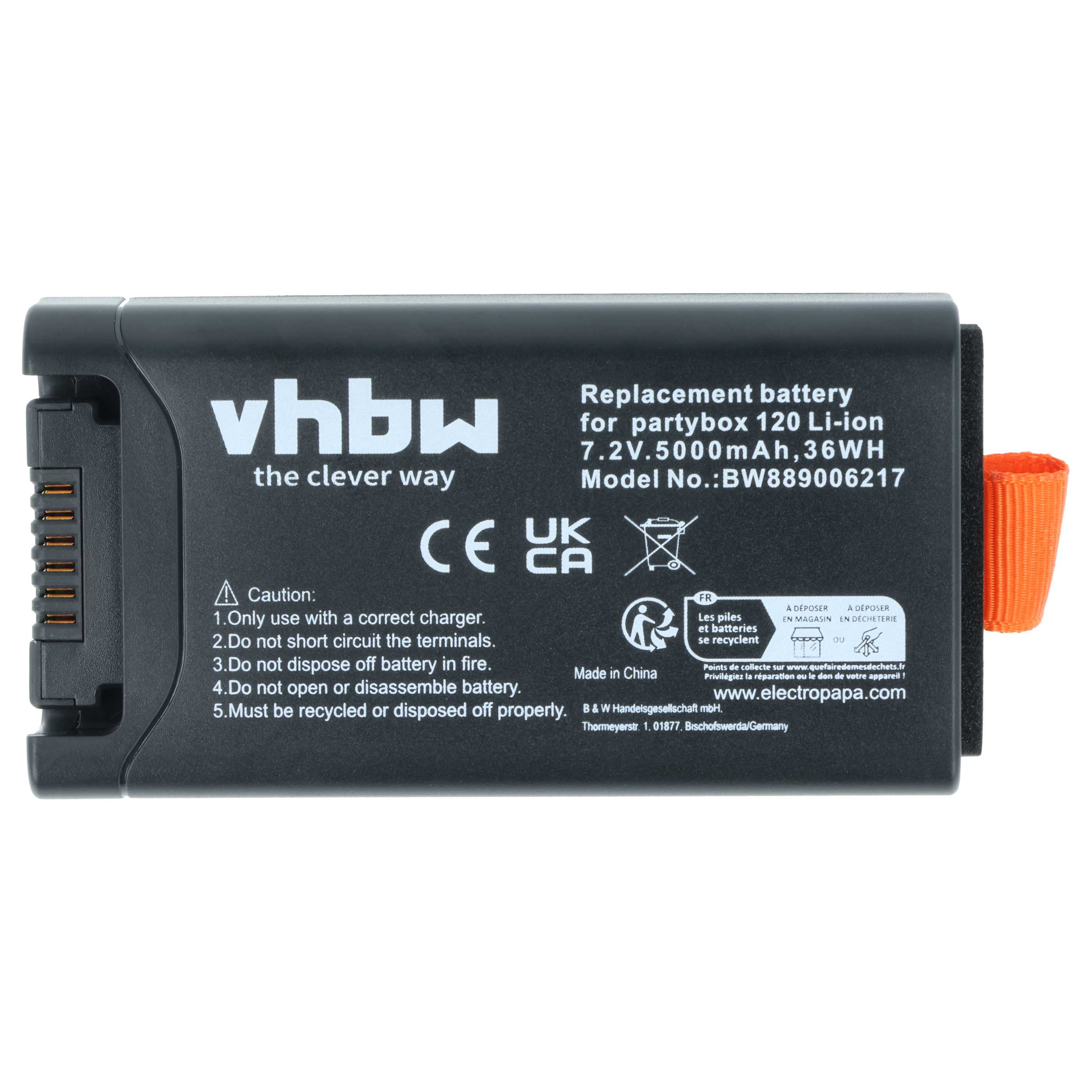 Akumulator do głośnika zamiennik JBL FG2CELL21700P - Li-Ion 5000mAh