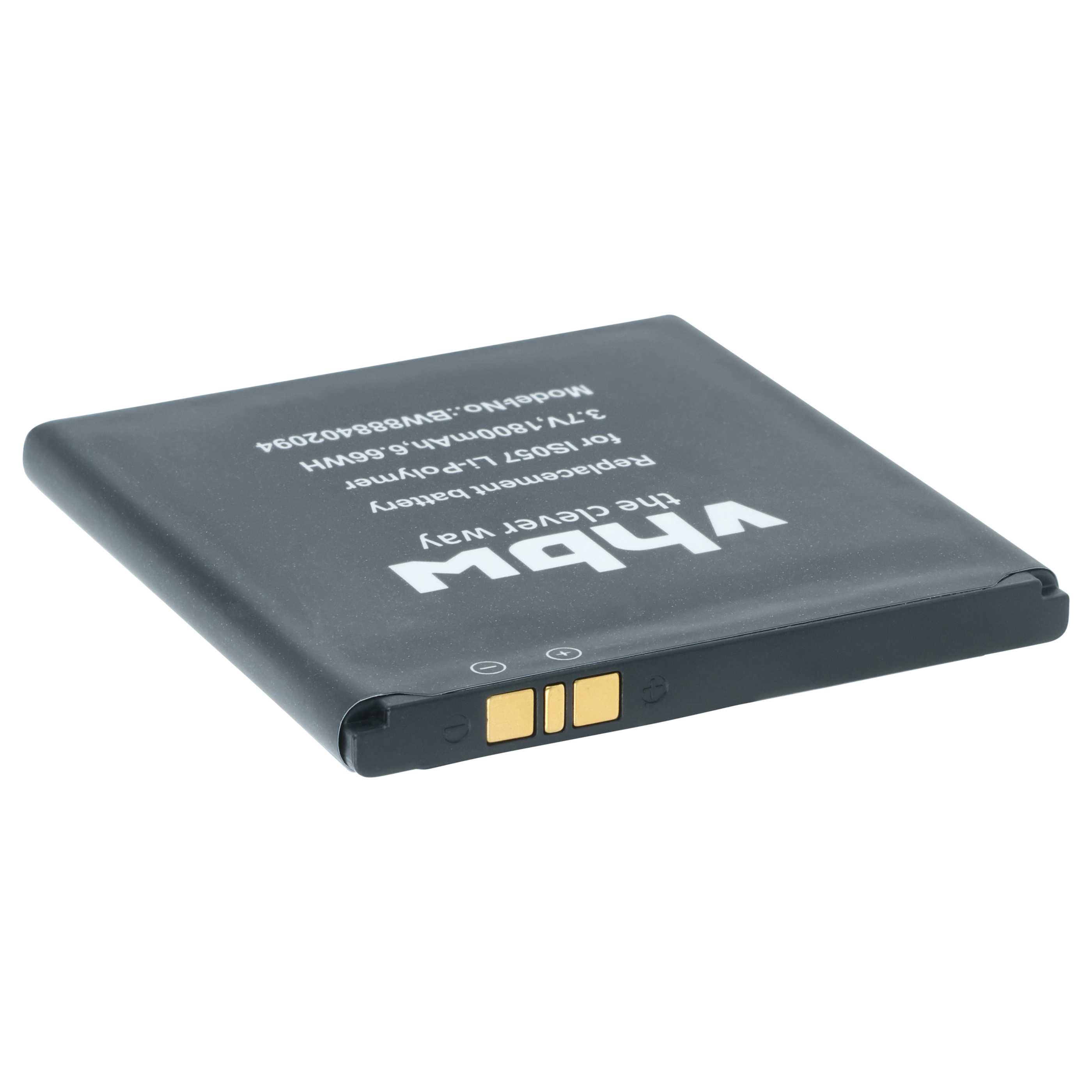 5x Battery replaces Pax IS057 for Angelcare Barcode Scanner POS - 1800 mAh 3.7 V