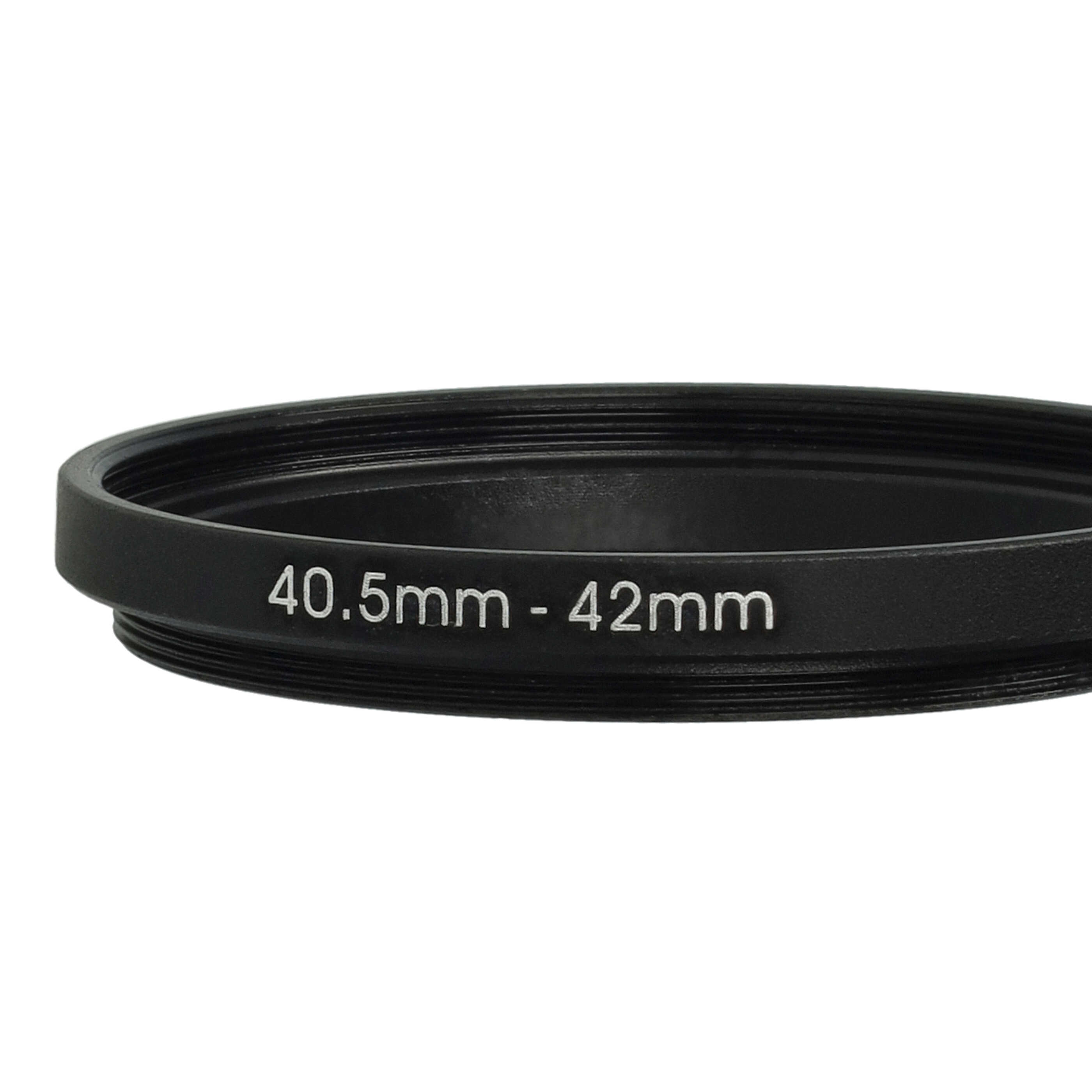 Bague Step-up 40,5 mm vers 42 mm pour divers objectifs d'appareil photo - Adaptateur filtre