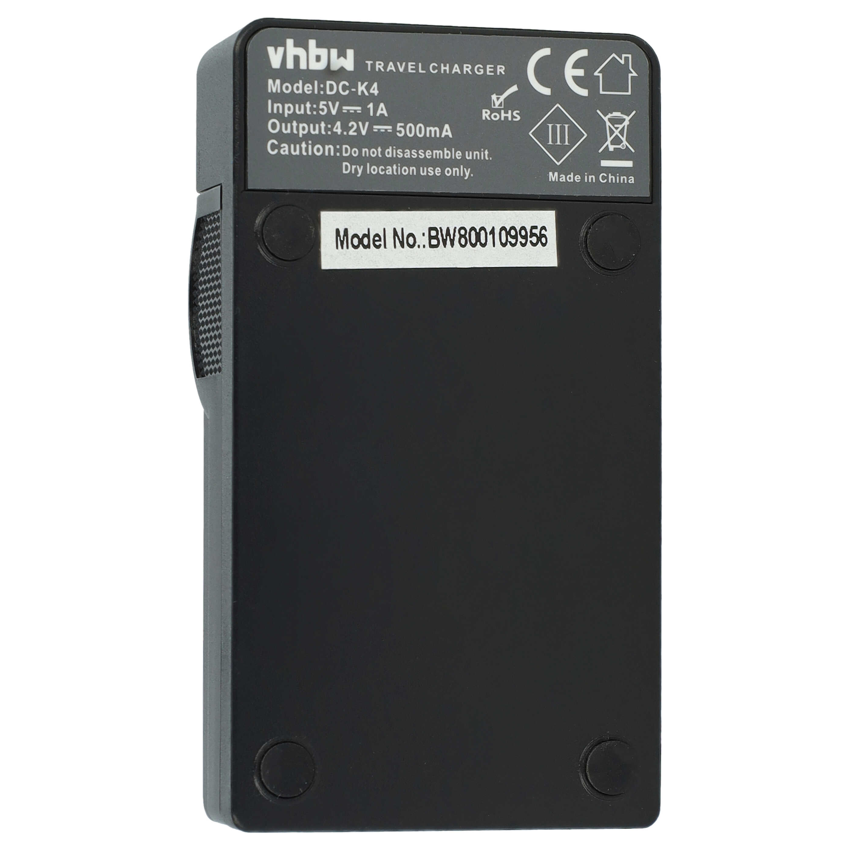 Battery Charger suitable for Hero 3 III Camera etc. - 0.5 A, 4.2 V