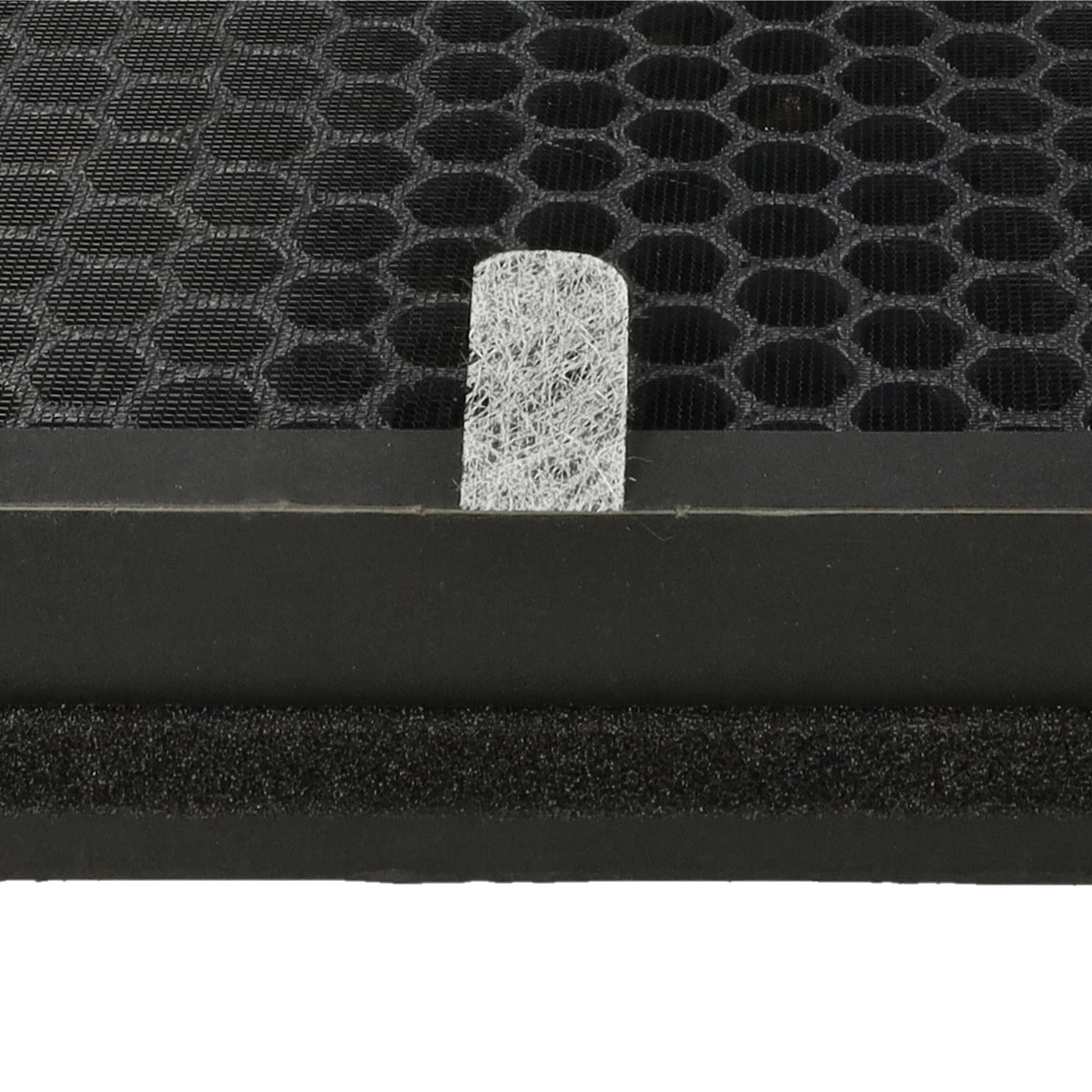 2x Filter as Replacement for Philips AC4158/00 - HEPA (H11) + Activated Carbon