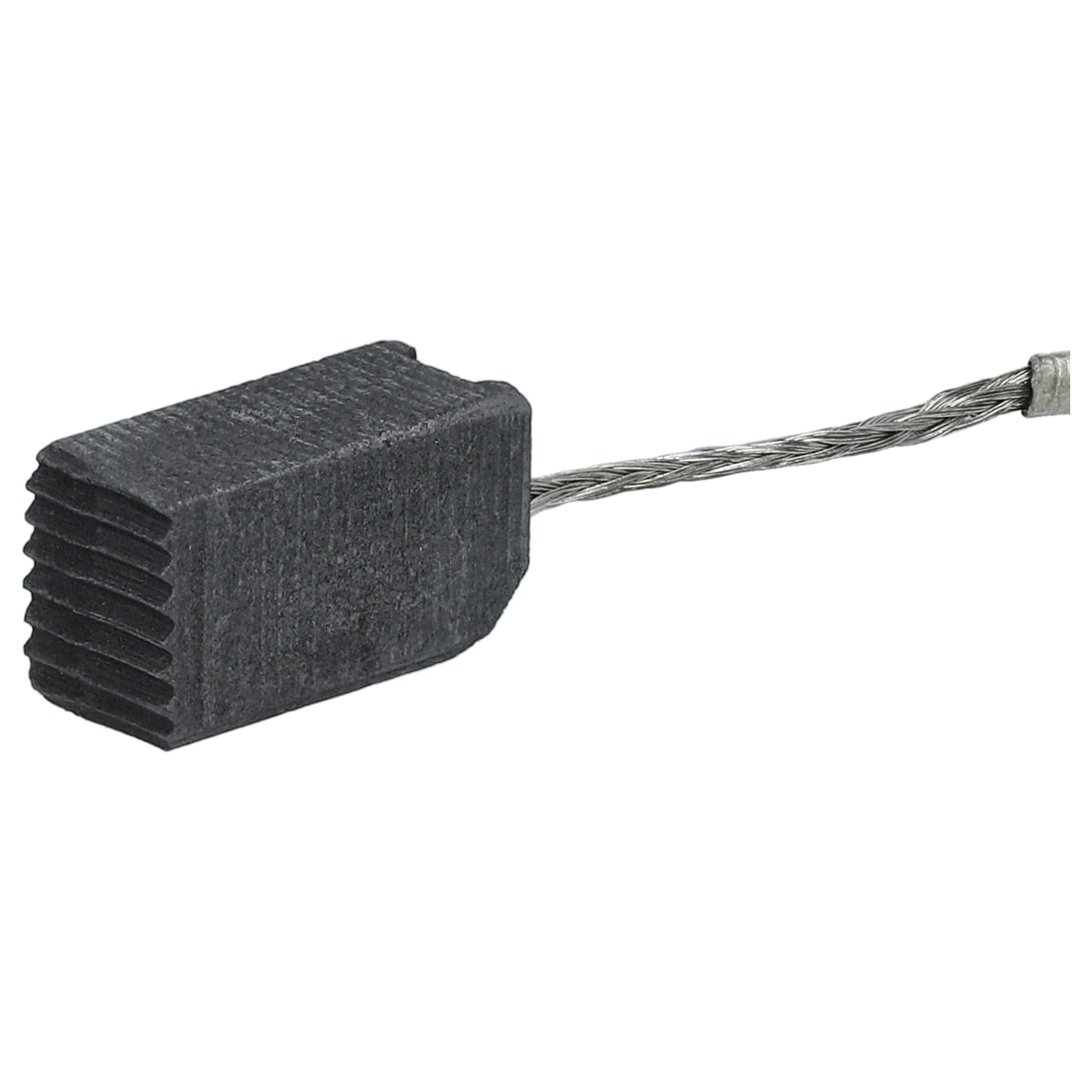 2x Kohlebürste als Ersatz für Fein 31348047000, 4014586384689 für Elektrowerkzeug - 6,5 x 8 x 14,5mm