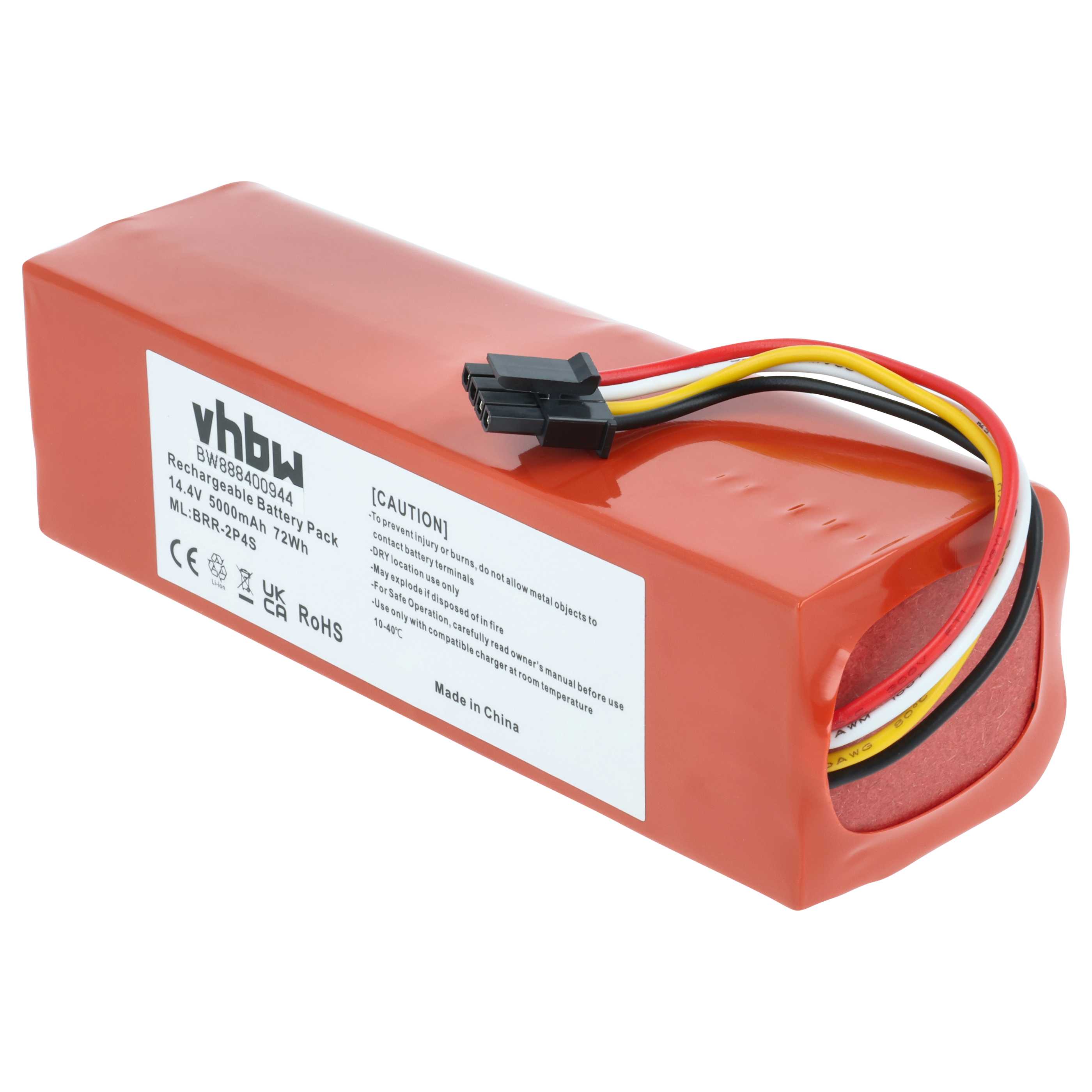 Batterie remplace Xiaomi 400-900-1755 Ruby_S pour robot aspirateur Dreame - 5000mAh 14,4V Li-ion