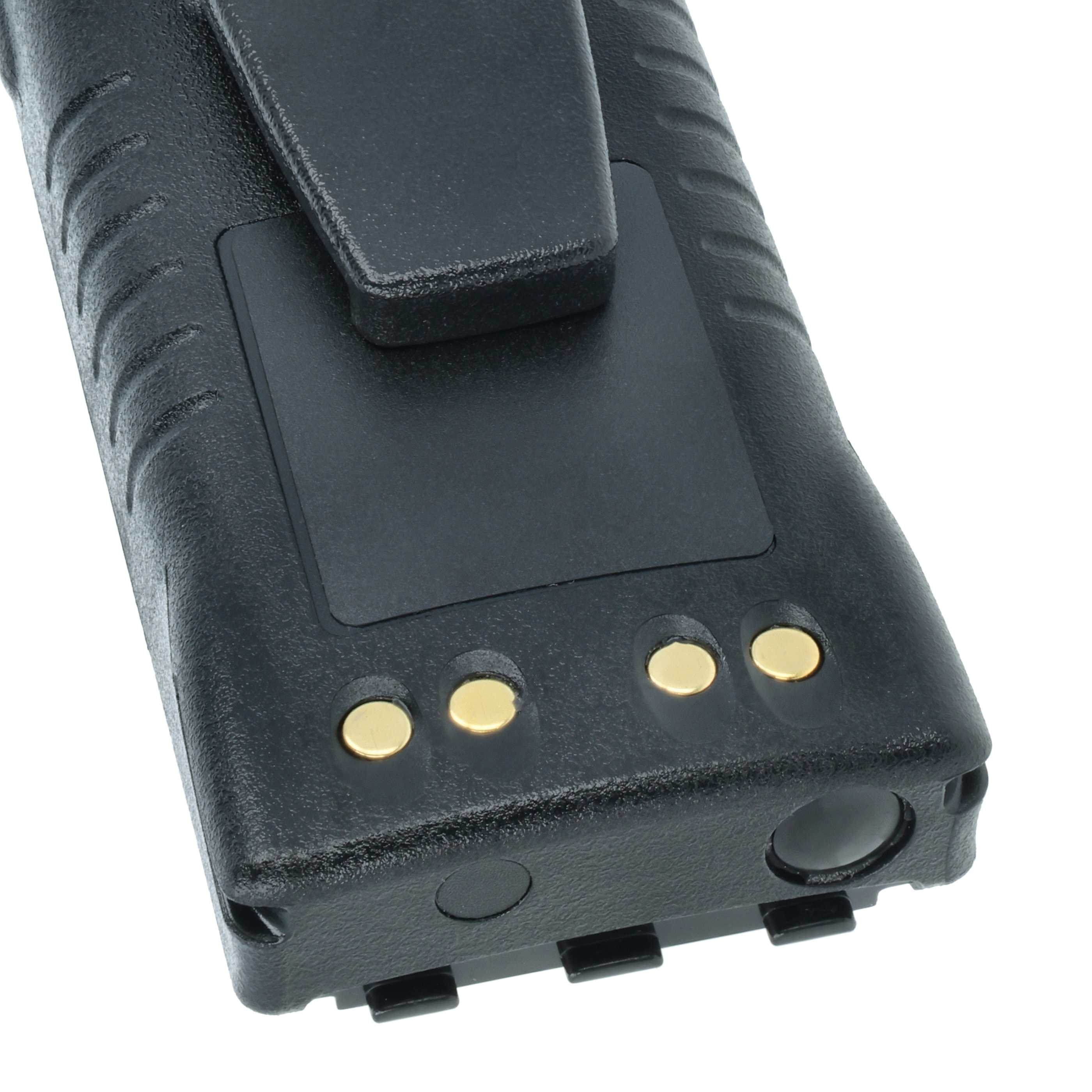 Radio 2x Battery replaces Motorola NNTN5510, NNTN5510BR, NNTN5510AR - 1500 mAh 7.4 V Li-Ion + Belt Clip