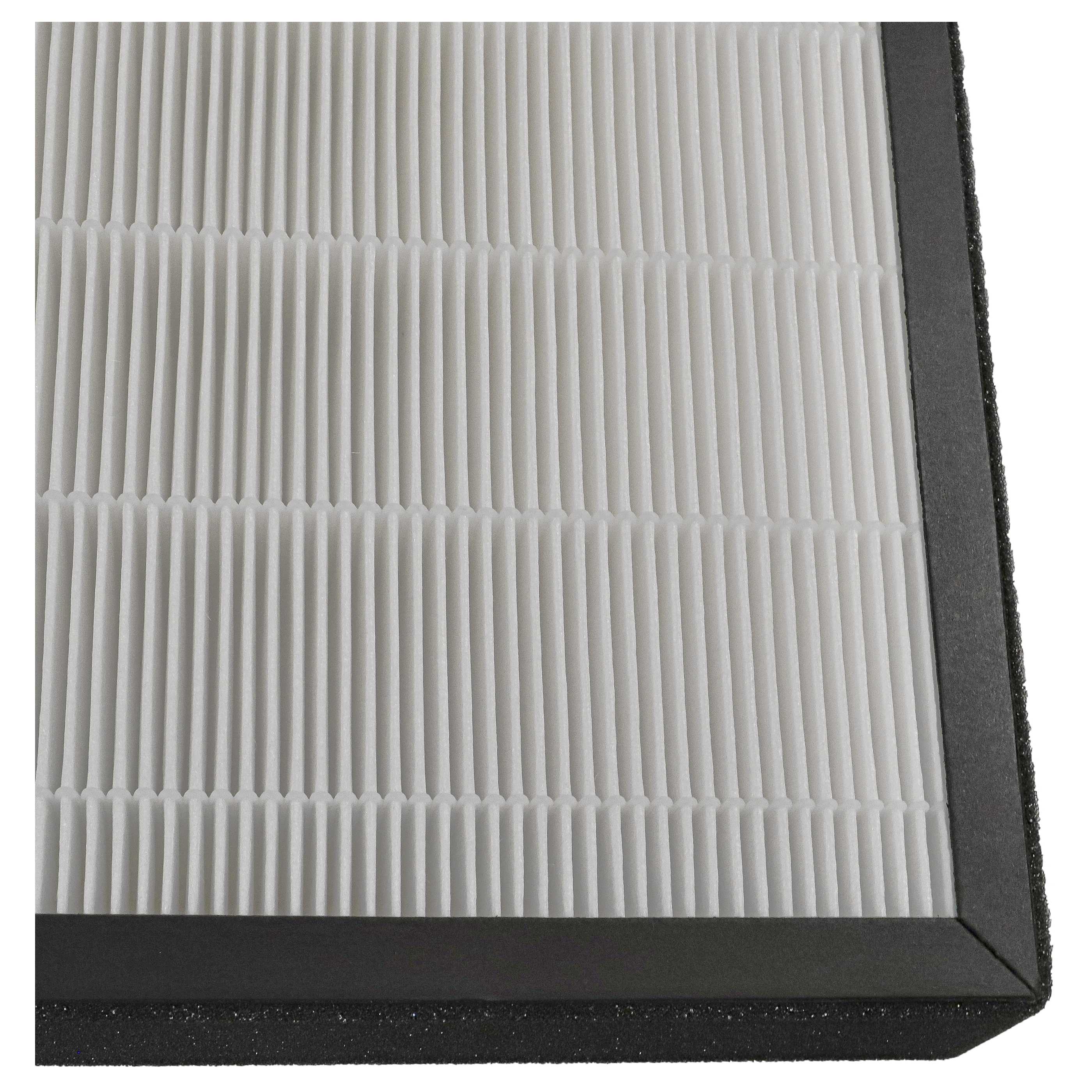 4 Part Filter Set replaces Marreal AP5001B-FS Air Purifier - HEPA filter, activated carbon filter