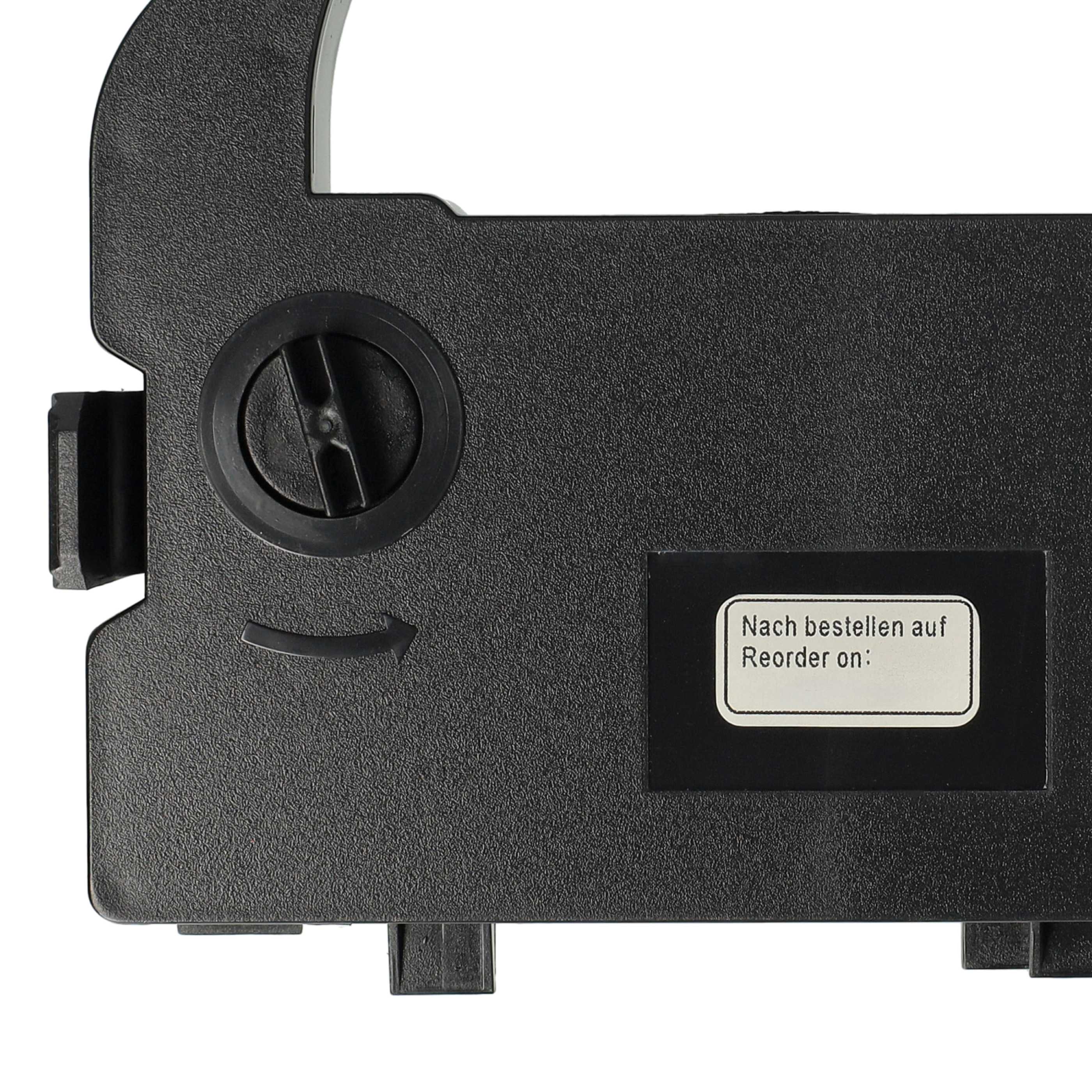 5x Ink Ribbon replaces S015016 for Unisys Dot Matrix, Receipt Printer etc. - Black