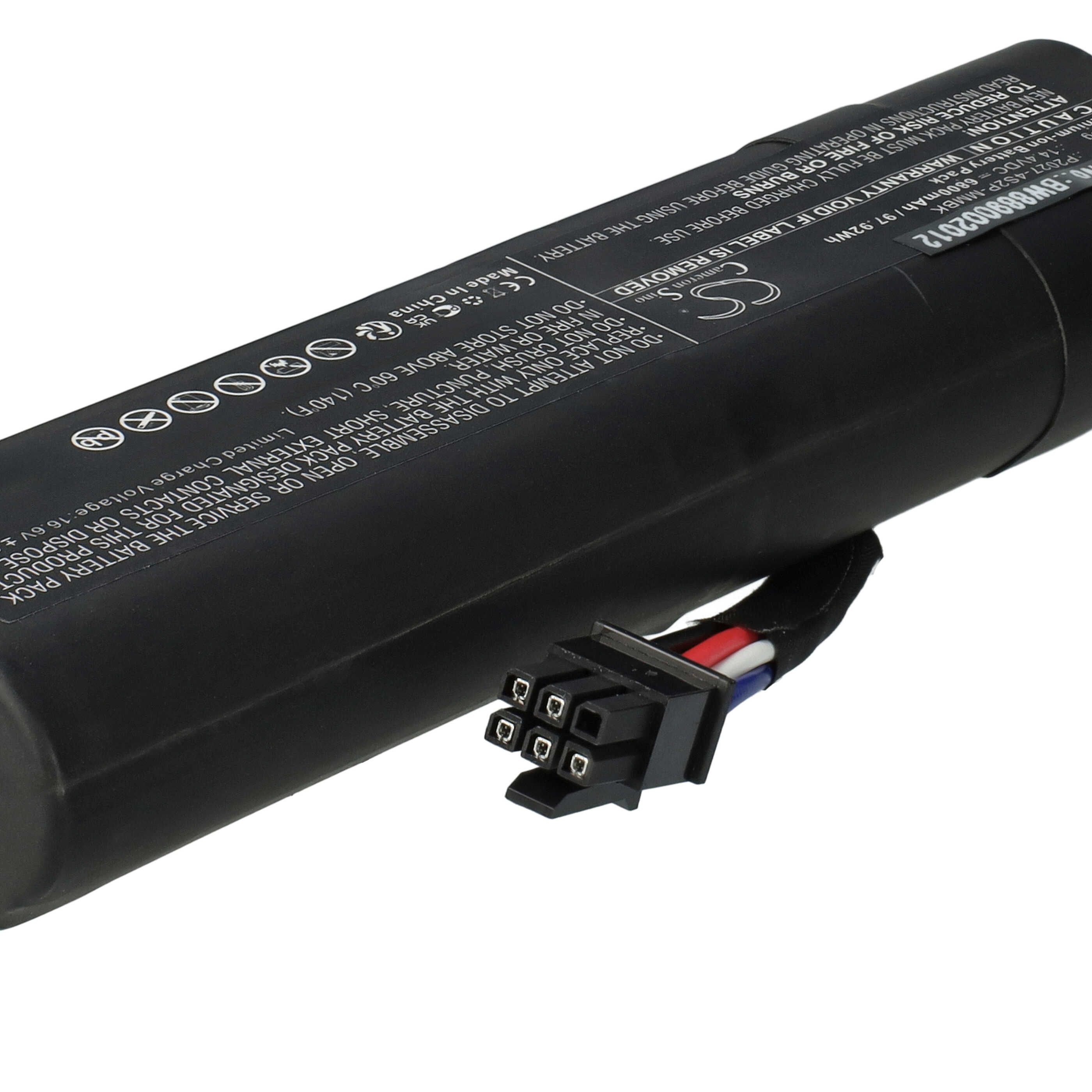Akumulator do odkurzacza Xiaomi zamiennik Xiaomi P2027-4S2P-MMBK, 754772 - 6800mAh 14,4V Li-Ion