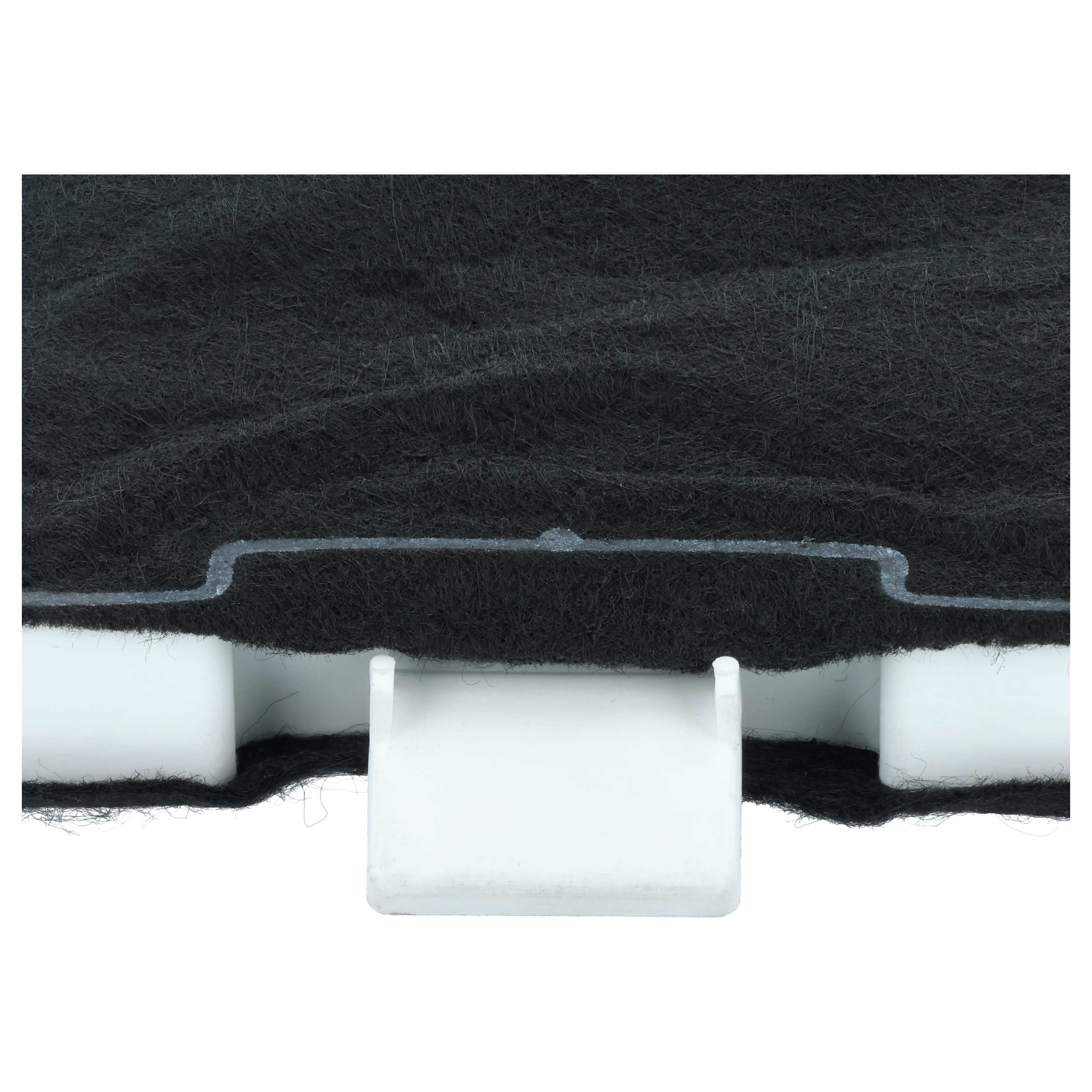 2x Aktivkohlefilter für Dunstabzugshauben wie Bosch DWB123652/01 u.a., ersetzt 744077, 669659