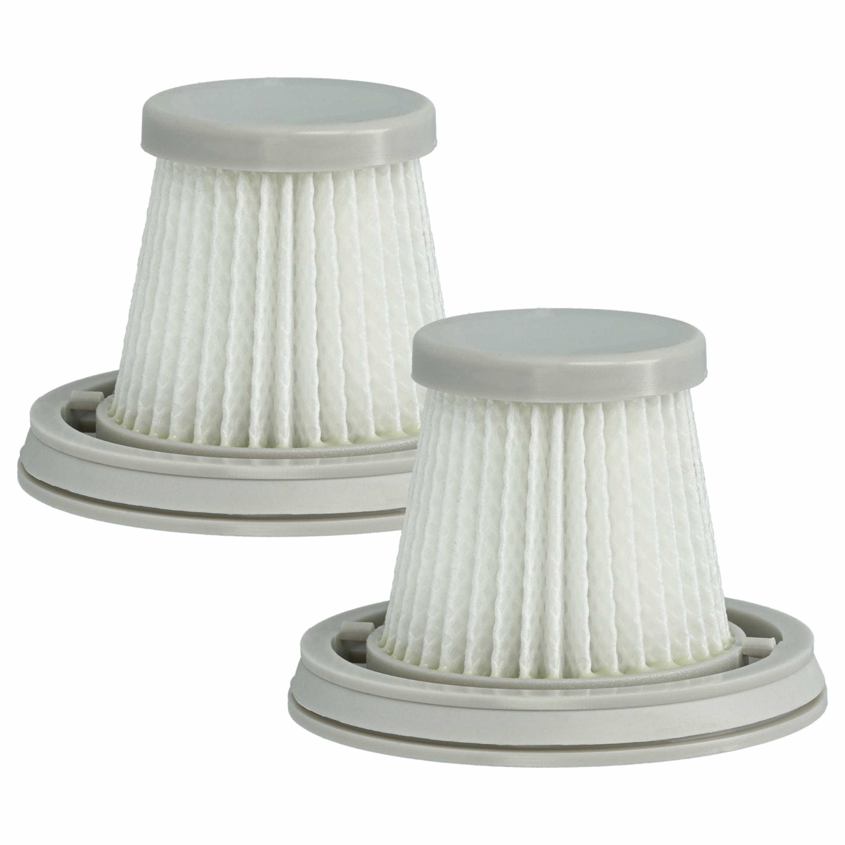 2x Filter suitable for Xiaomi Mi Mini BHR4562GL, BHR5156EU, SSXCQ01XY, XM210009 Robot Vacuum Cleaner
