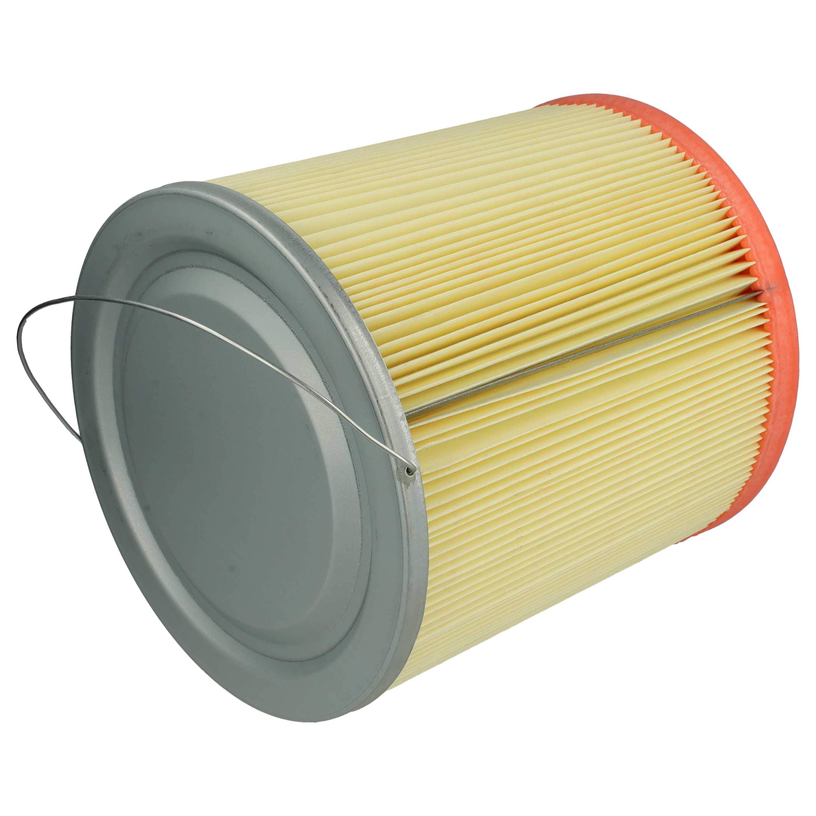 4x Filtro reemplaza Rowenta ZR70 para aspiradora Tefal filtro redondo, naranja / amarillo