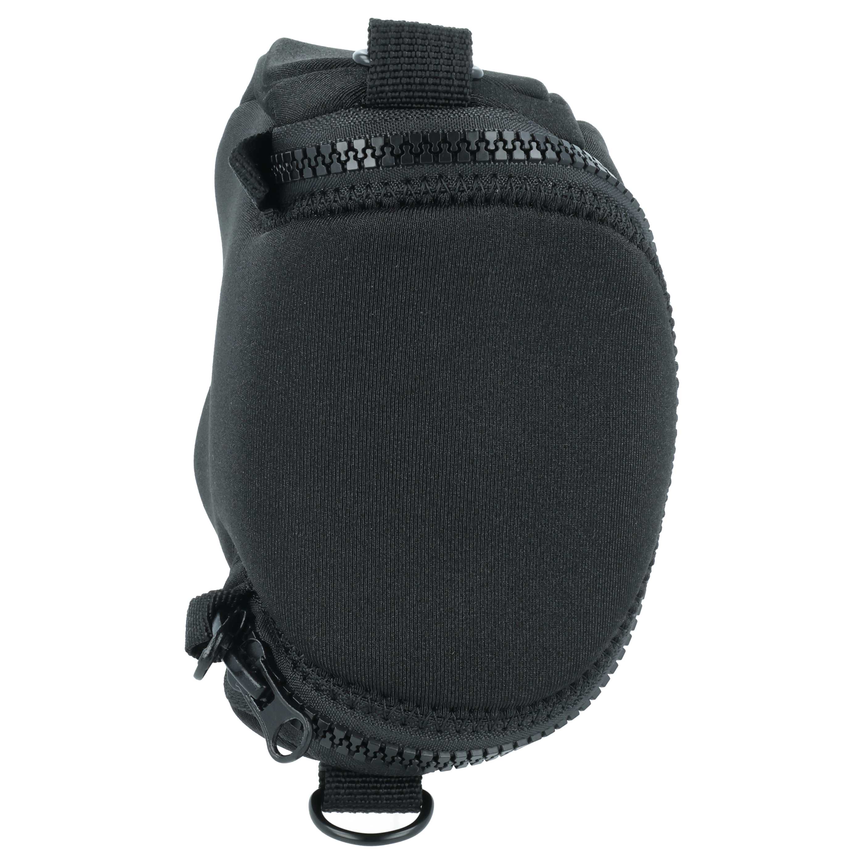 Camera Case suitable for Fujifilm, JVC, Panasonic, Nikon Camera etc. - black, 151 x 150 x 76 mm + Shoulder Str