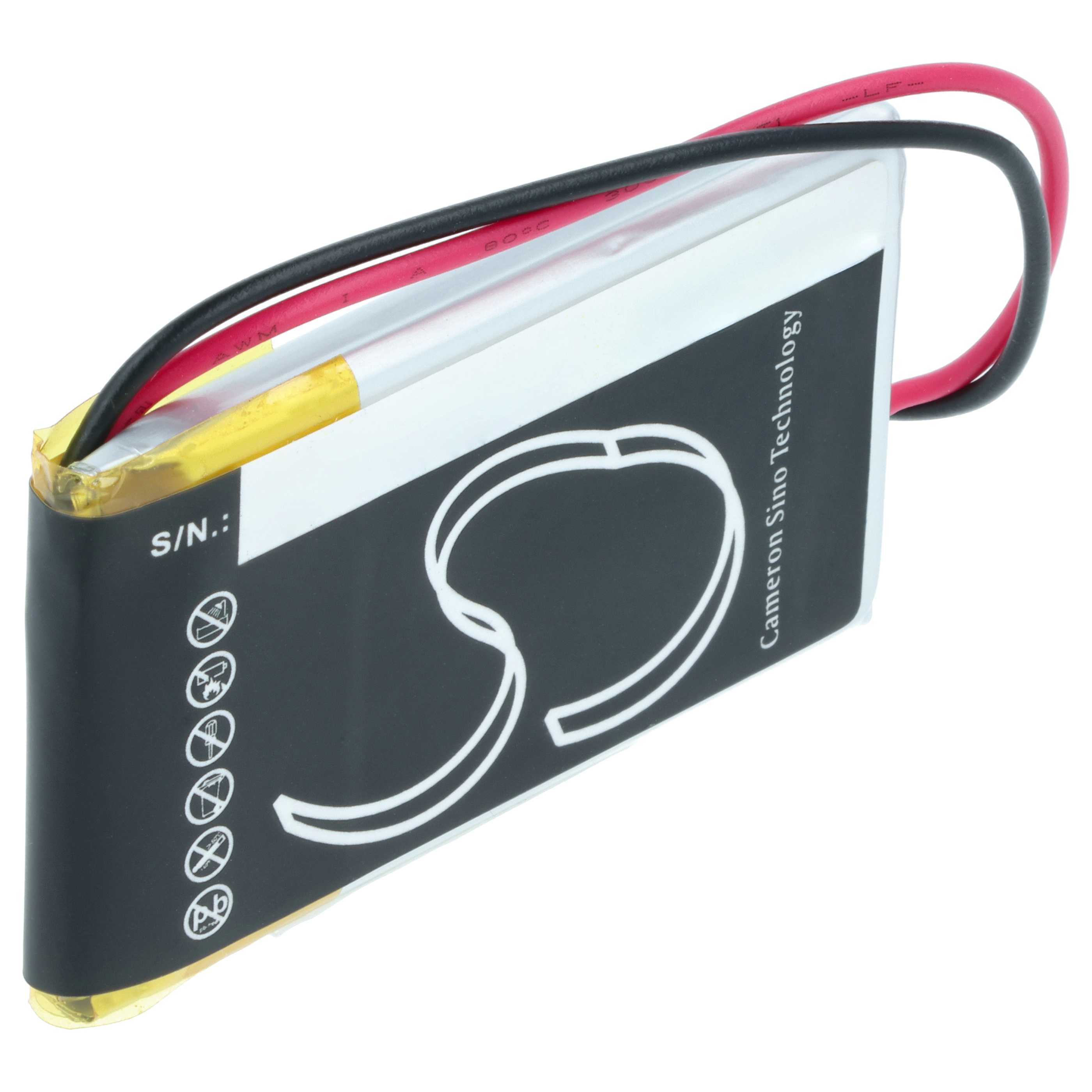 Batterie remplace Solar LED Light 24-800-006, 24-800-002 lampe solaire - 700mAh 3,7V Li-polymère