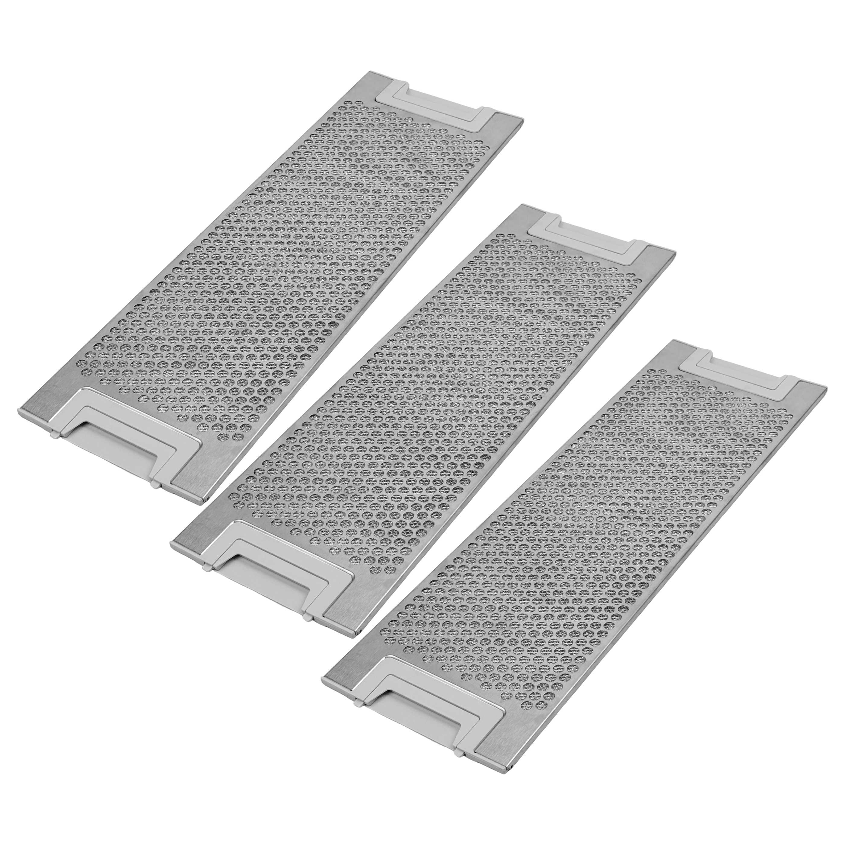 3x Filtres métal remplace AEG 5026384900/7, 660012983, 5026384900, 50263849007 pour hotte aspirante