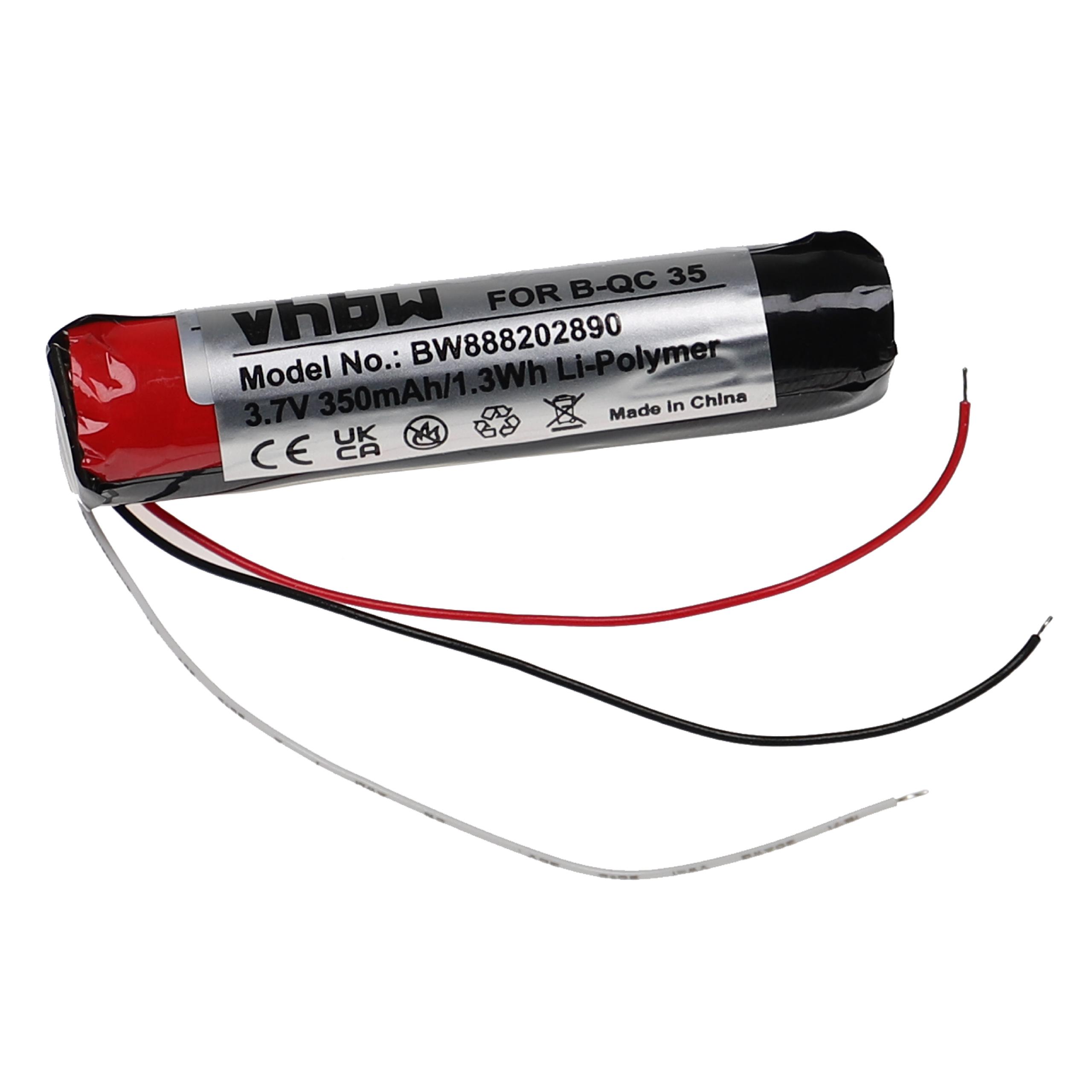 Wireless Headset Battery Replacement for Bose AHB110520CPS - 350mAh 3.7V Li-polymer