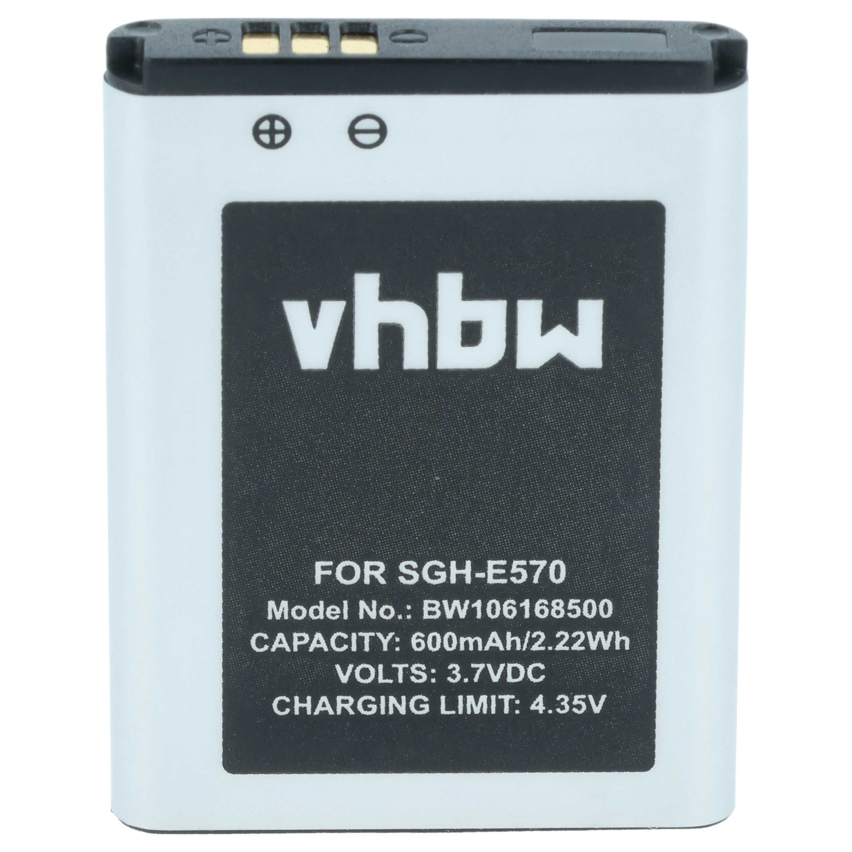 Akumulator do telefonu smartfona zamiennik Samsung AB503442BUCSTD, AB503442BE - 600 mAh 3,7 V Li-Ion
