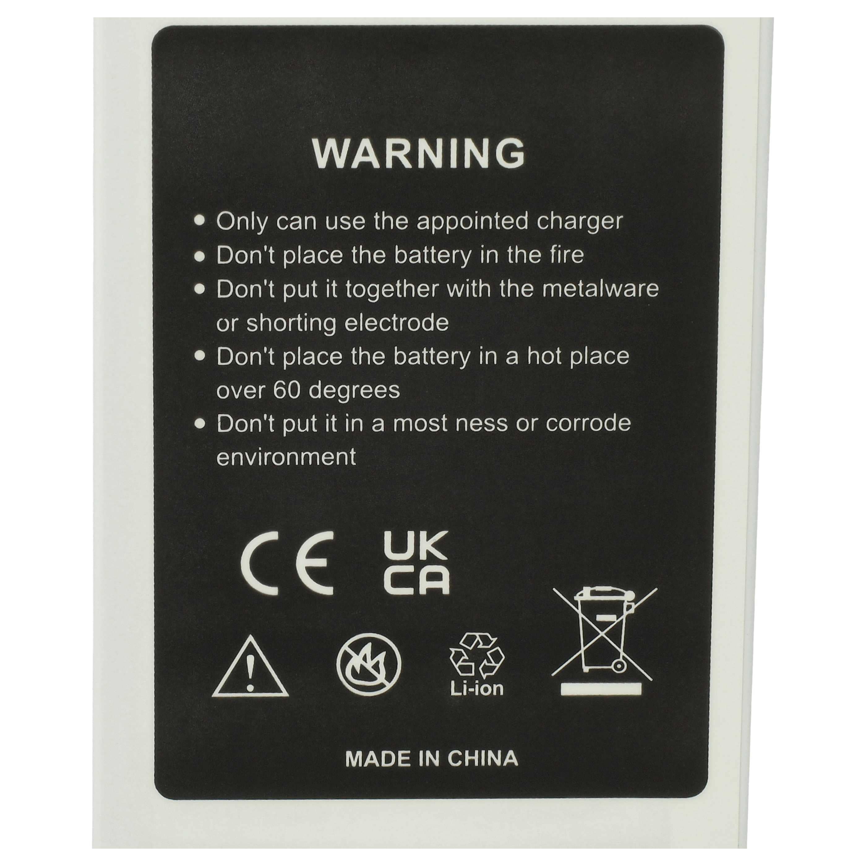 Akumulator do telefonu smartfona zamiennik Cubot Note S - 2500 mAh 3,7 V Li-Ion