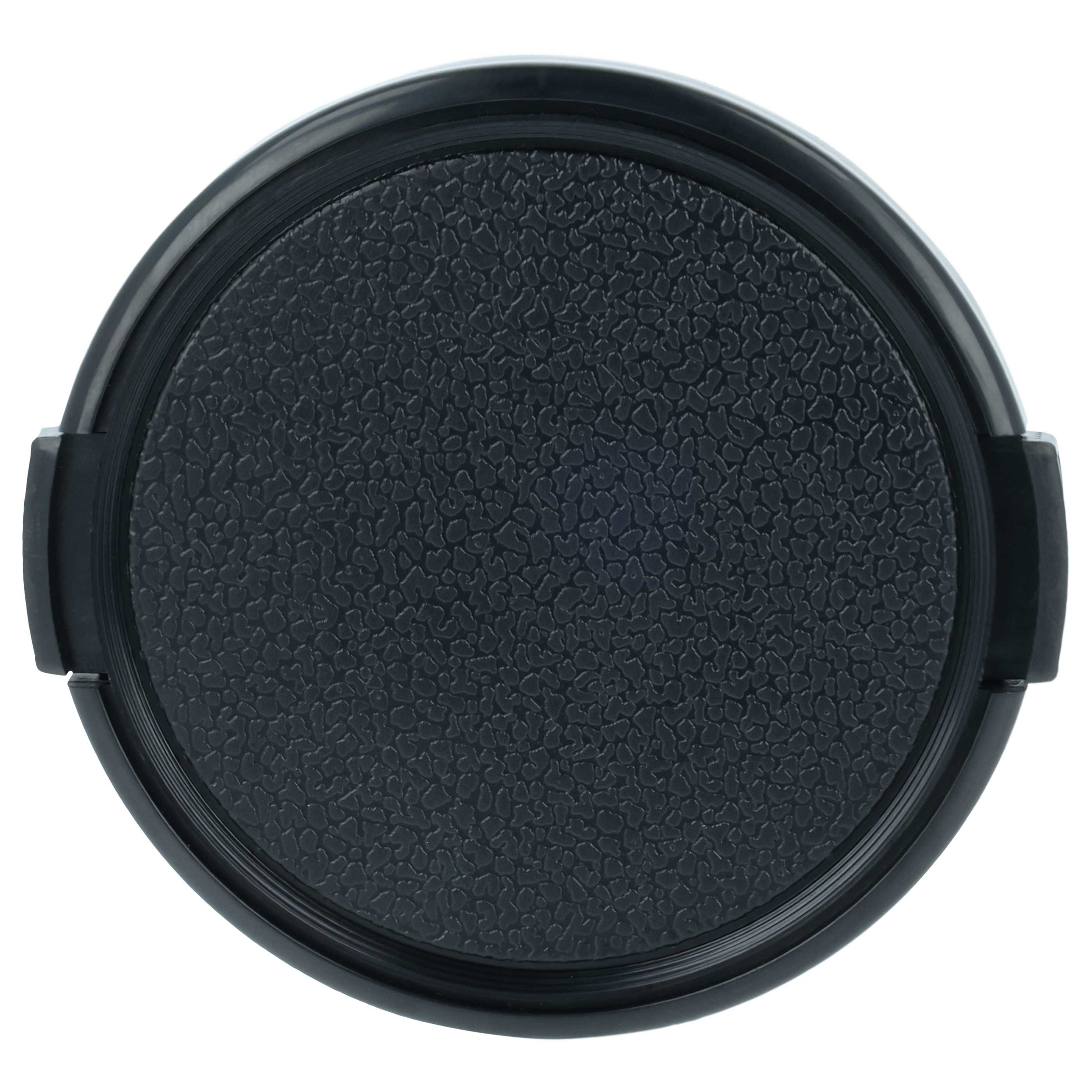 Copriobiettivo 67 mm per Fujifilm, Leica, Pentax, Panasonic - con impugnatura laterale, plastica, nero