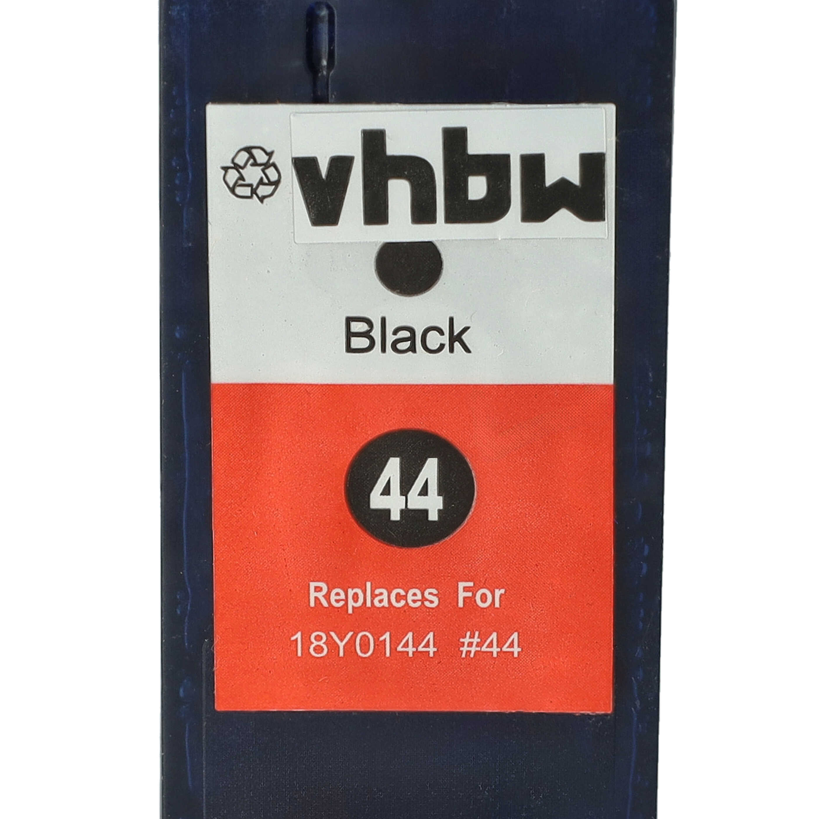 Cartucho tinta reemplaza Lexmark 18Y0342E, 18Y0142E, 18Y0144 para impresora Lexmark - negro rellenado 18 ml