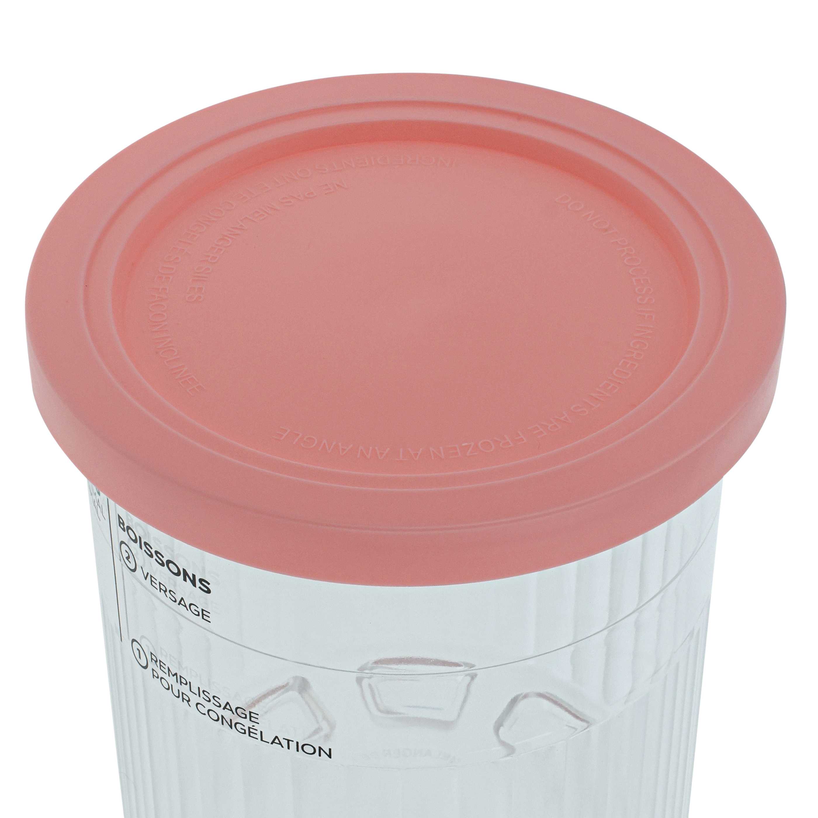 4x 680 ml Pojemniki do maszyny do lodów Ninja CREAMI NC500, NC501 - wolne od BPA