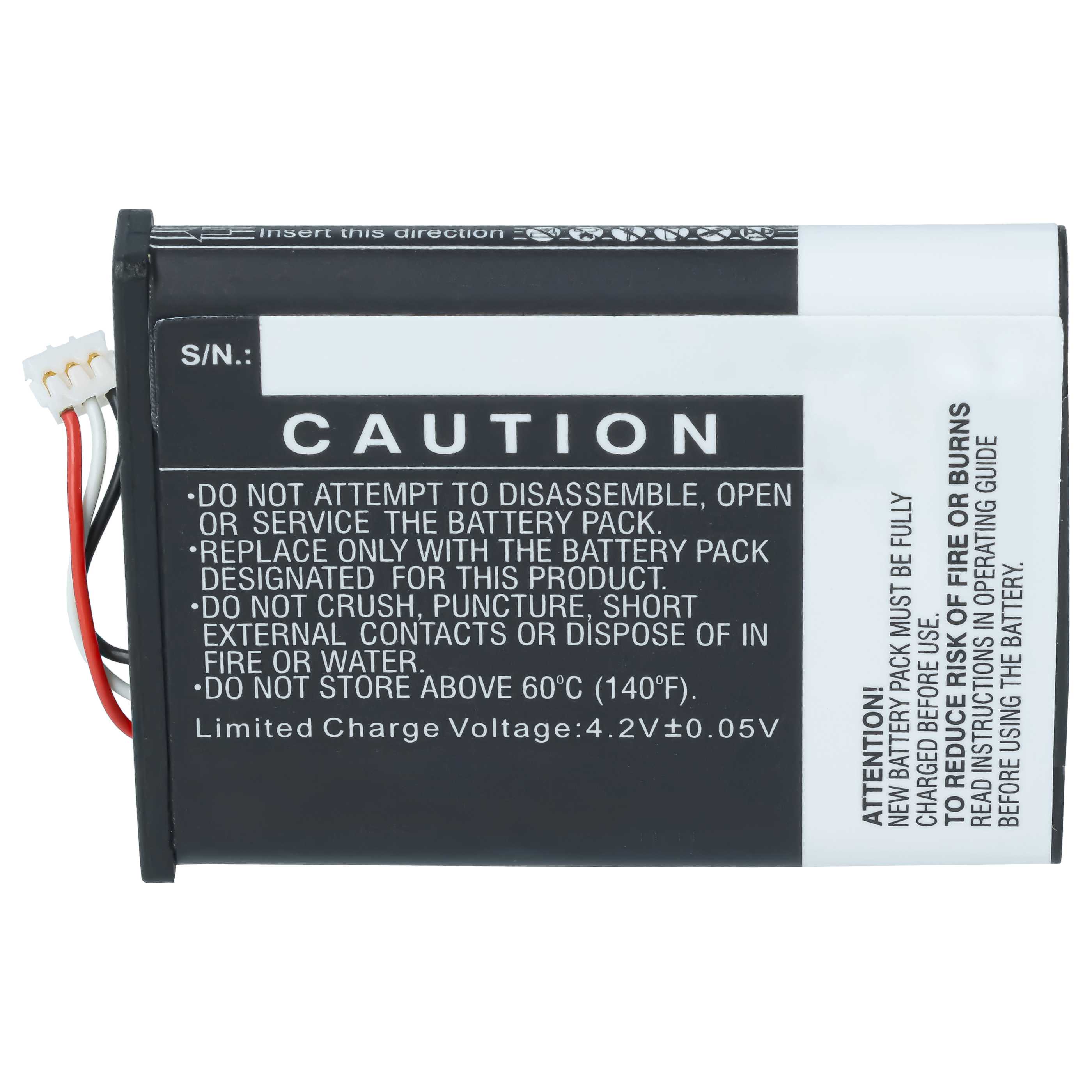 Games Console Battery replaces Sony 4-285-985-01, 4-435-245-01, SP70C - 900 mAh 3.7 V Li-Ion