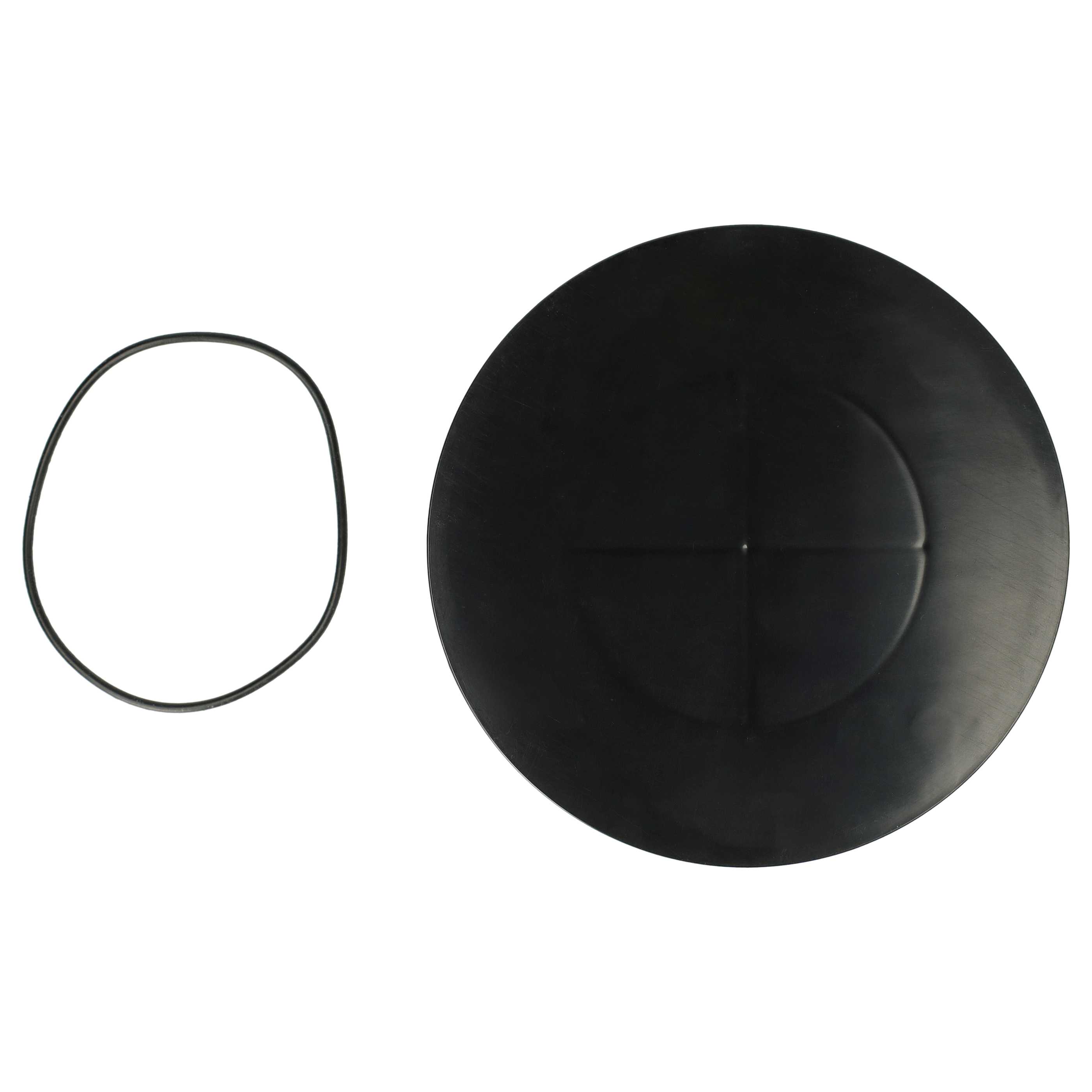 4x Filter replaces Flex 445.126 for Mirka Vacuum Cleaner, filter class H-asbestos