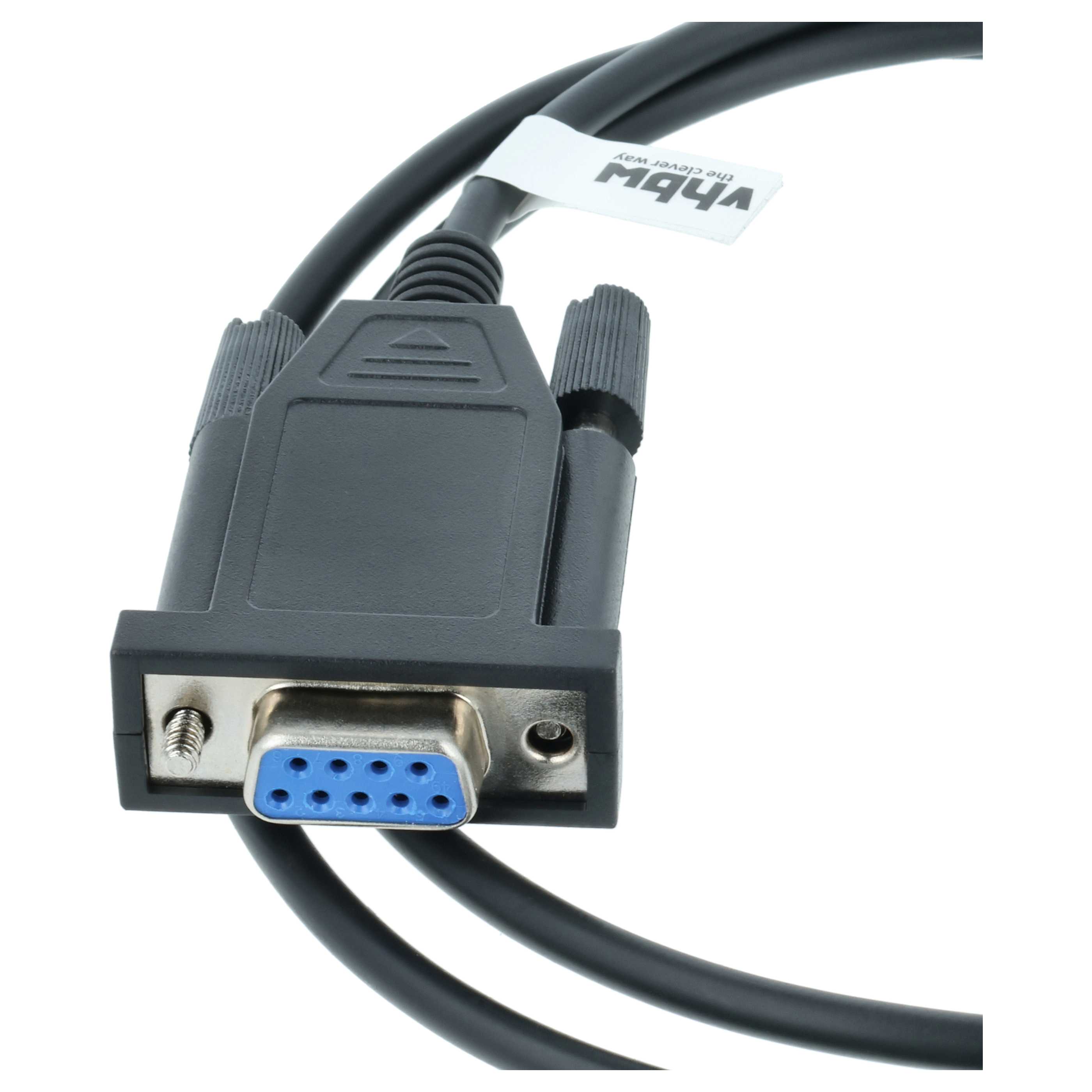 Programming Lead RS-232 suitable for Motorola CDM1250 PC & Peripherals - Adapter 95cm, Black