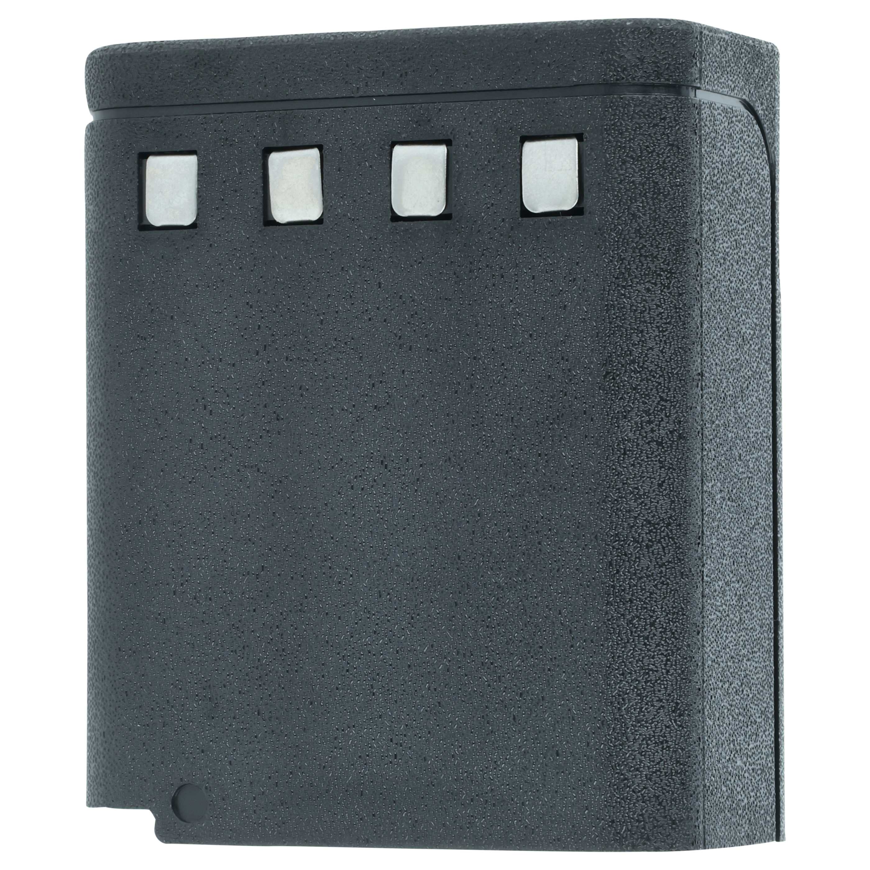 Radio 5x Battery replaces Bullard BNH-5447TIC, BU32H1-A - 1200 mAh 9.6 V NiMH