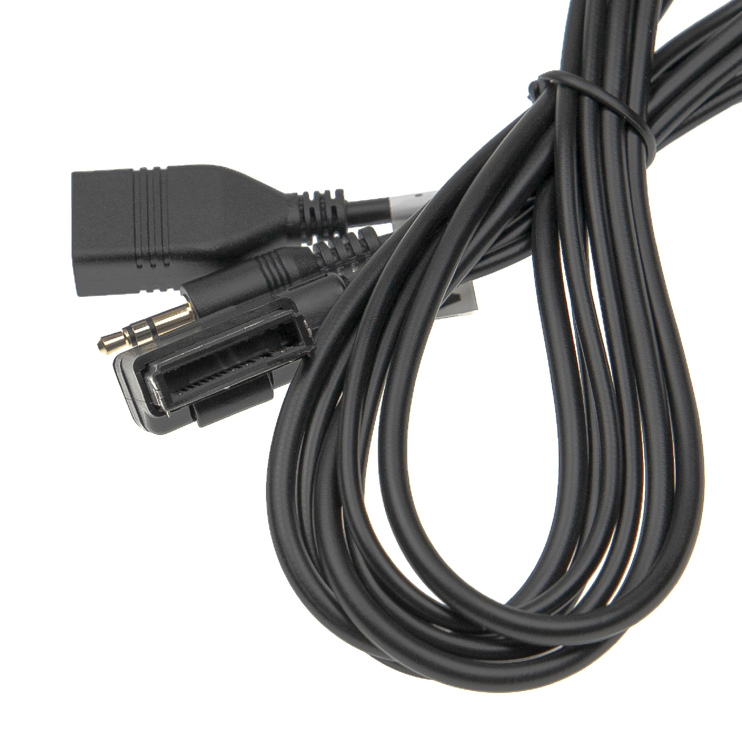 AUX Audio Adapter Cable for A1 Audi Car Radio etc.