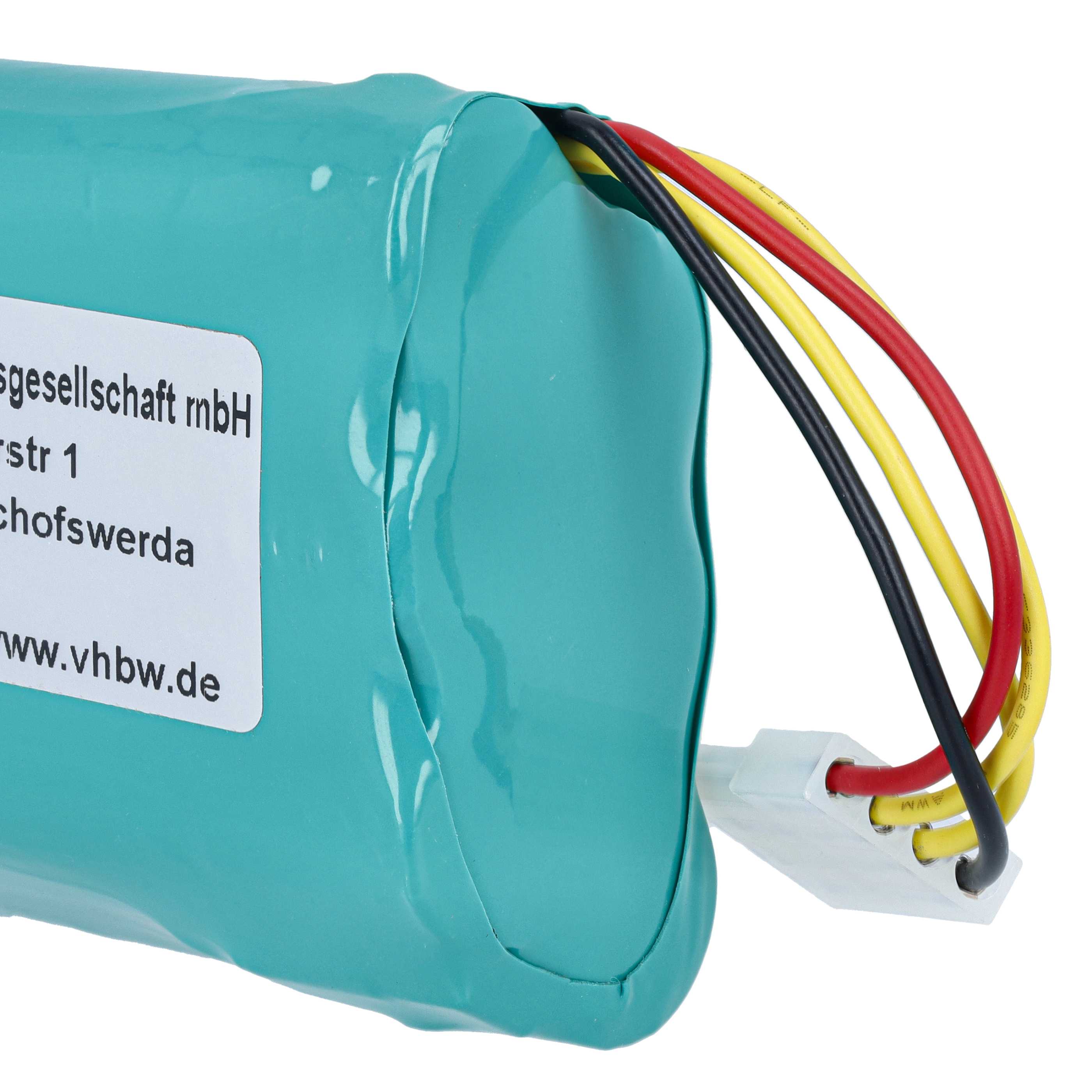 Akku als Ersatz für Neato 945-0005, 945-0024, 945-0006, 205-0001 für Neato Saugroboter - 2500mAh 7,2V NiMH