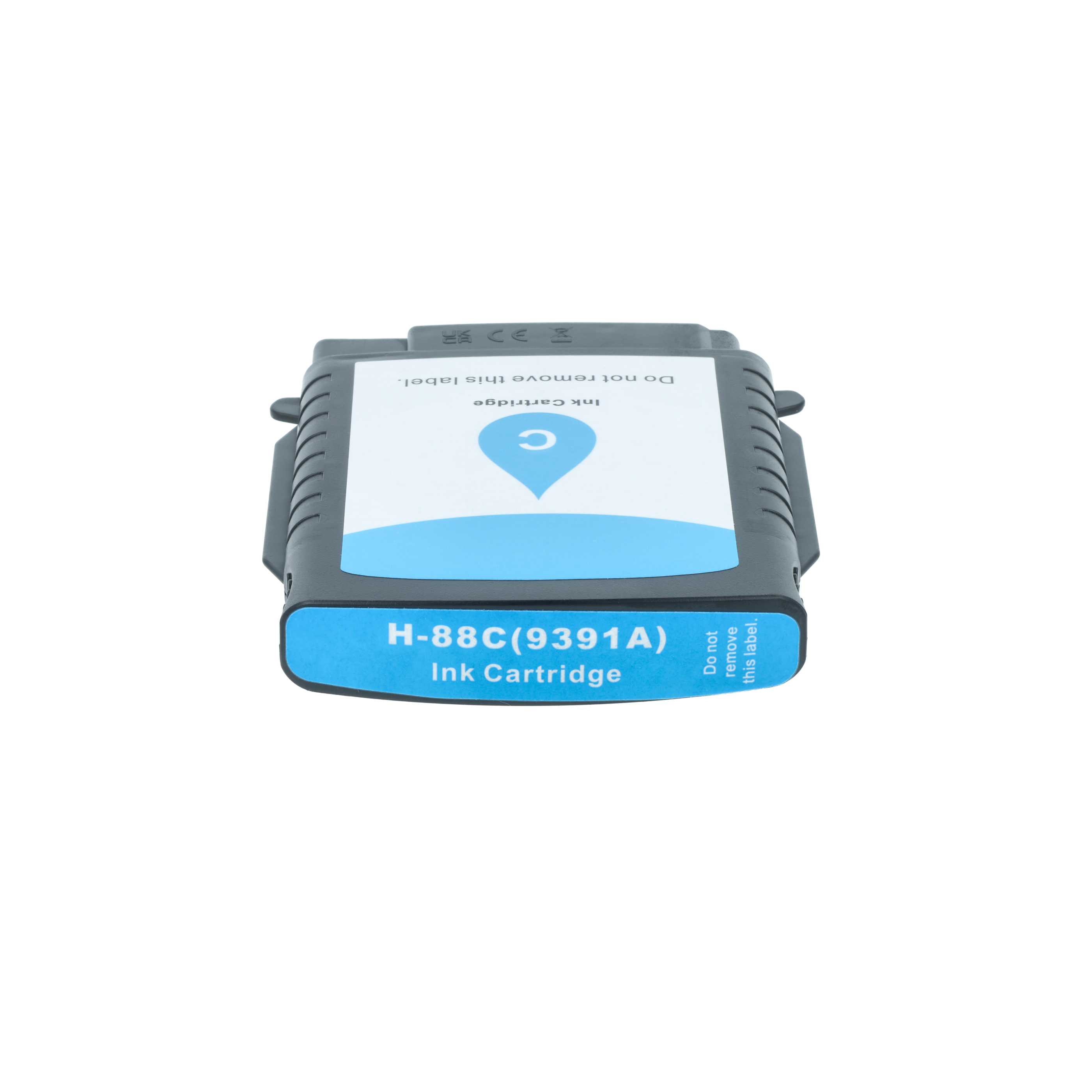 Ink Cartridge Suitable for Officejet Pro HP Printer - Cyan 28 ml + Chip