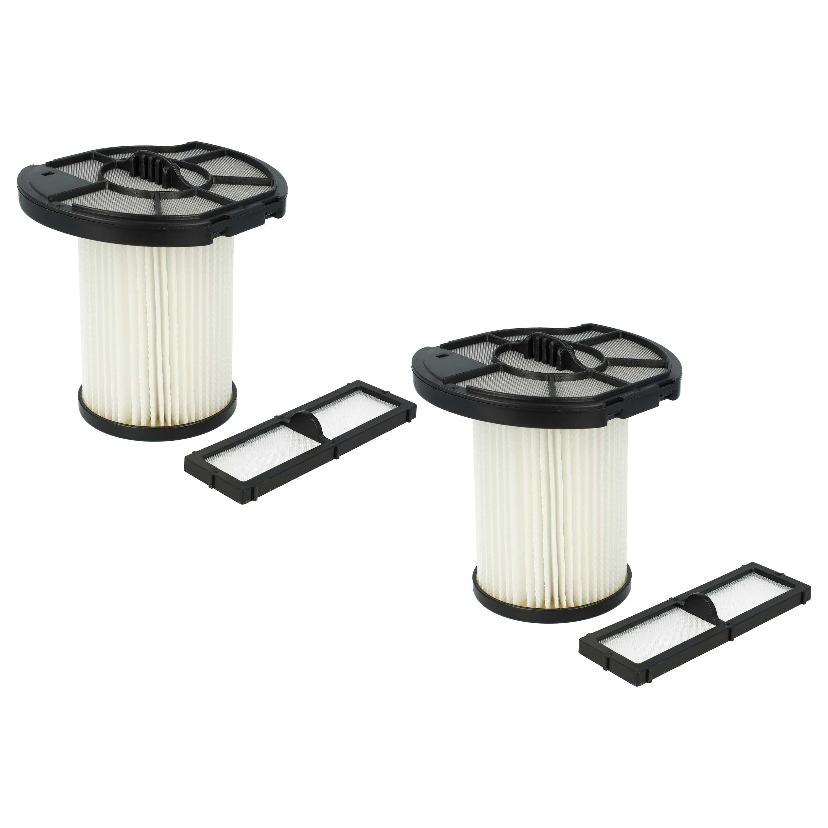 2x Filter Set replaces Dirt Devil 1882022 for Dirt Devil Vacuum Cleaner - Vacuum Cleaner Filter Set