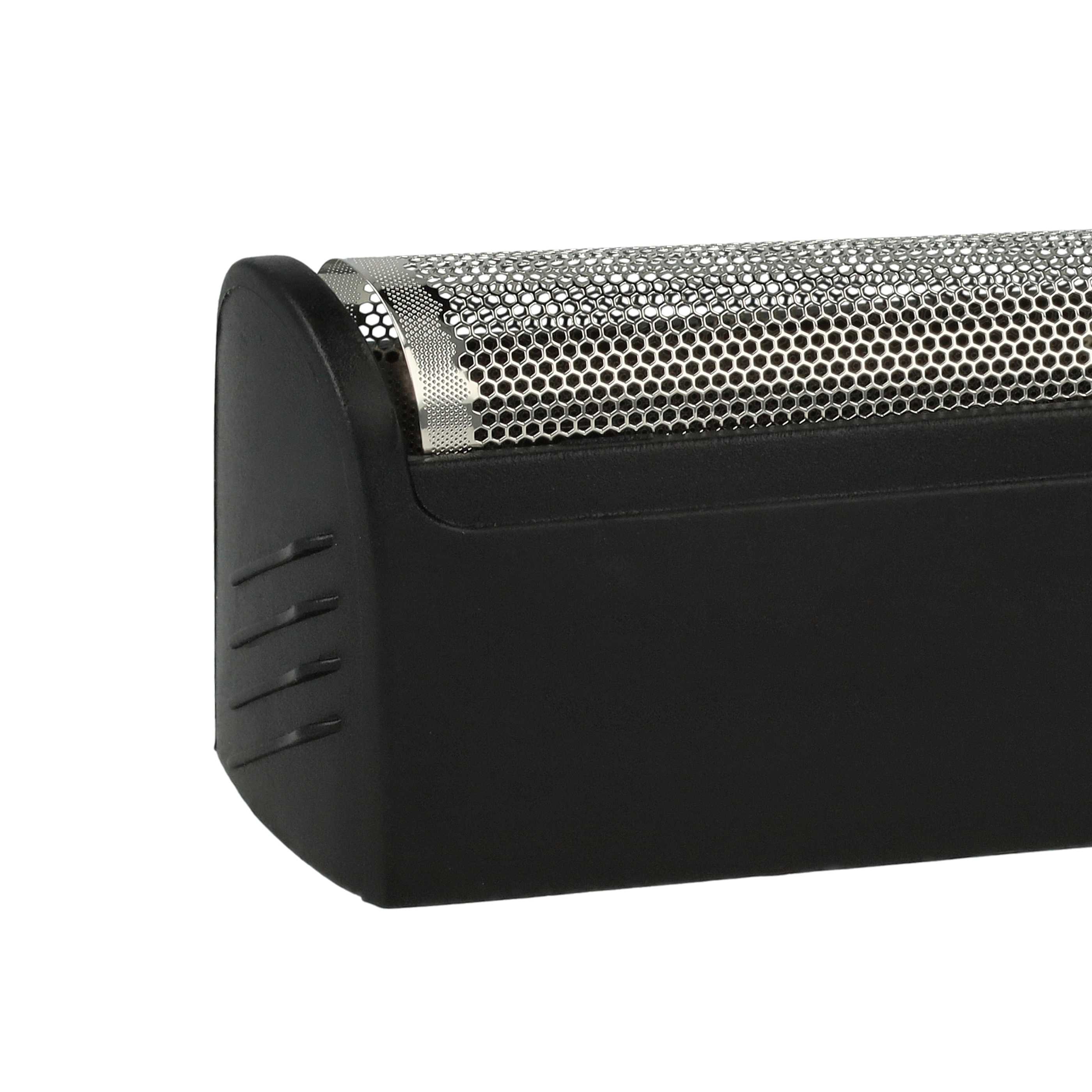 5x Shaver Foil replaces Braun 597, 596 for Razor - incl. Frame, Black/Silver