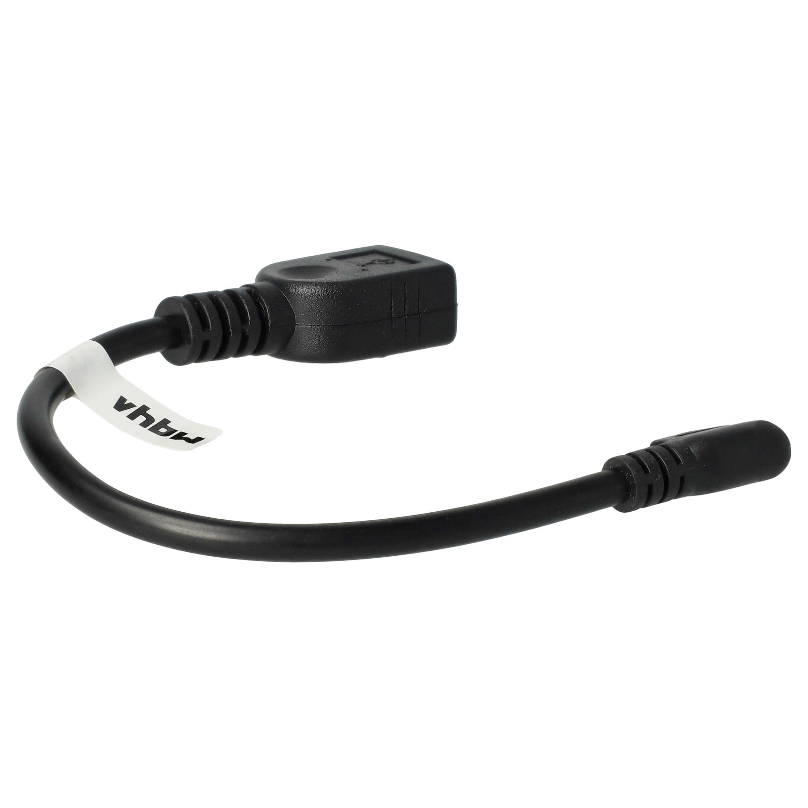 Adattatore OTG daMicro-USB a USB (femmina)a 90° per smartphone, tablet, laptop