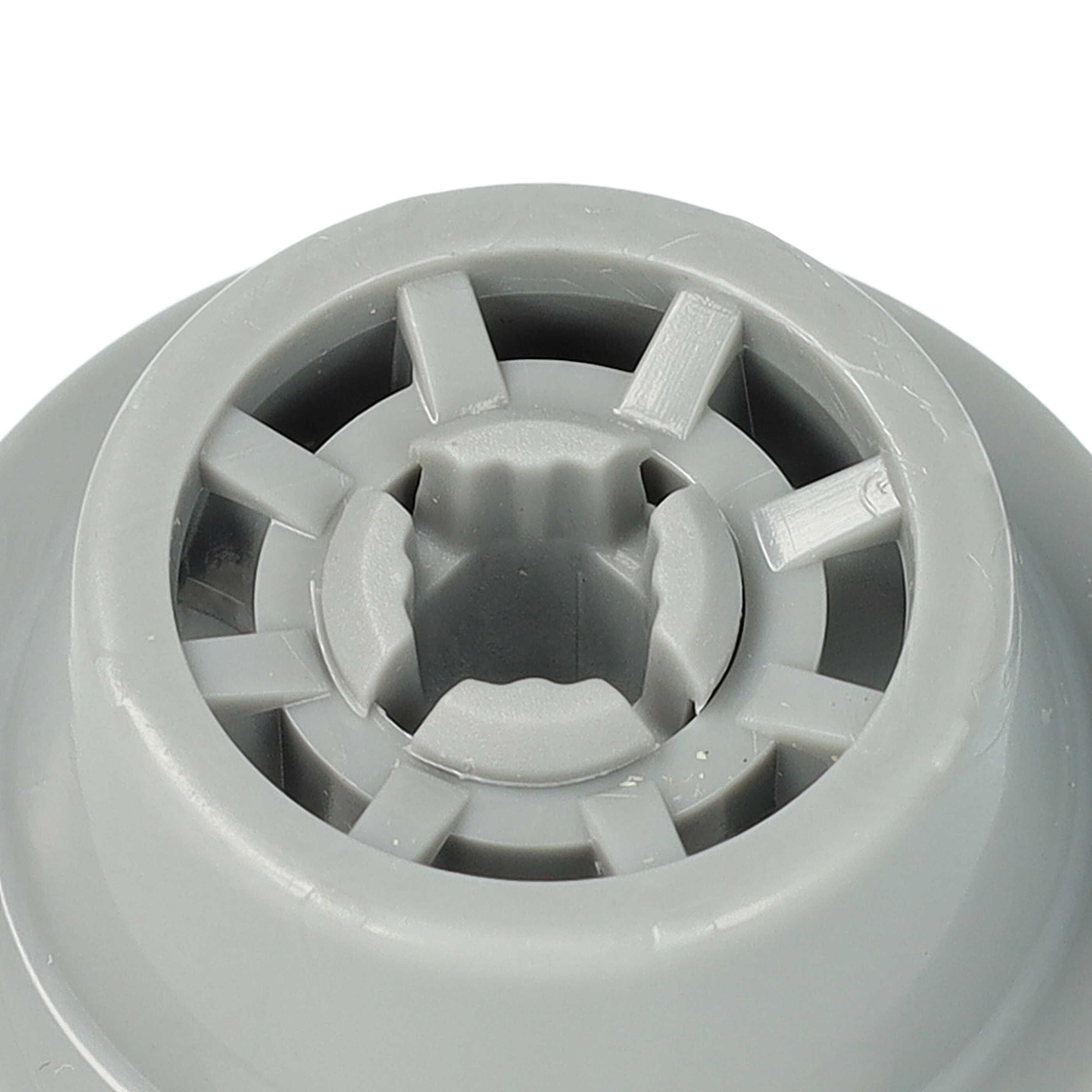 vhbw Korbrolle für Unterkorb Geschirrspüler Durchmesser 35 mm Ersatz für