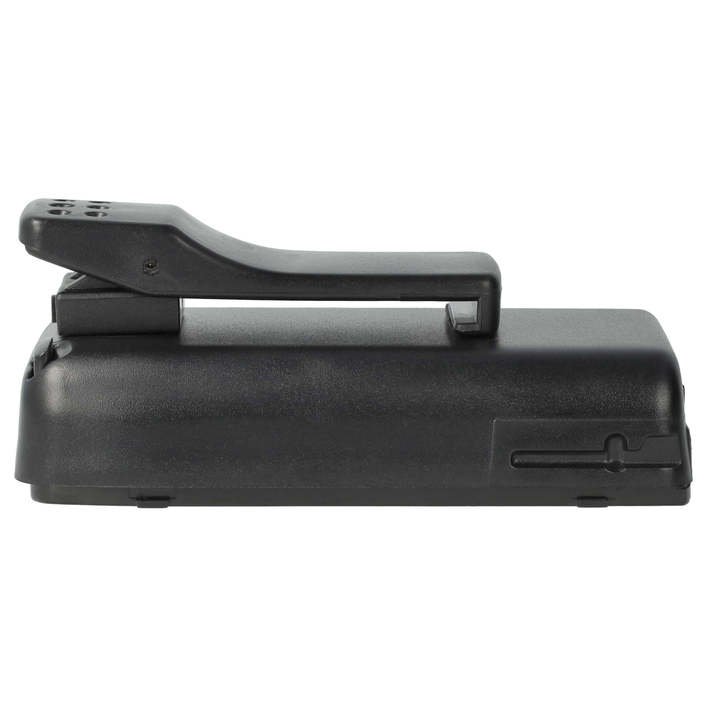 Radio 2x Battery replaces FNB-41, FNB-40 - 1000 mAh 7.4 V NiMH + Belt Clip
