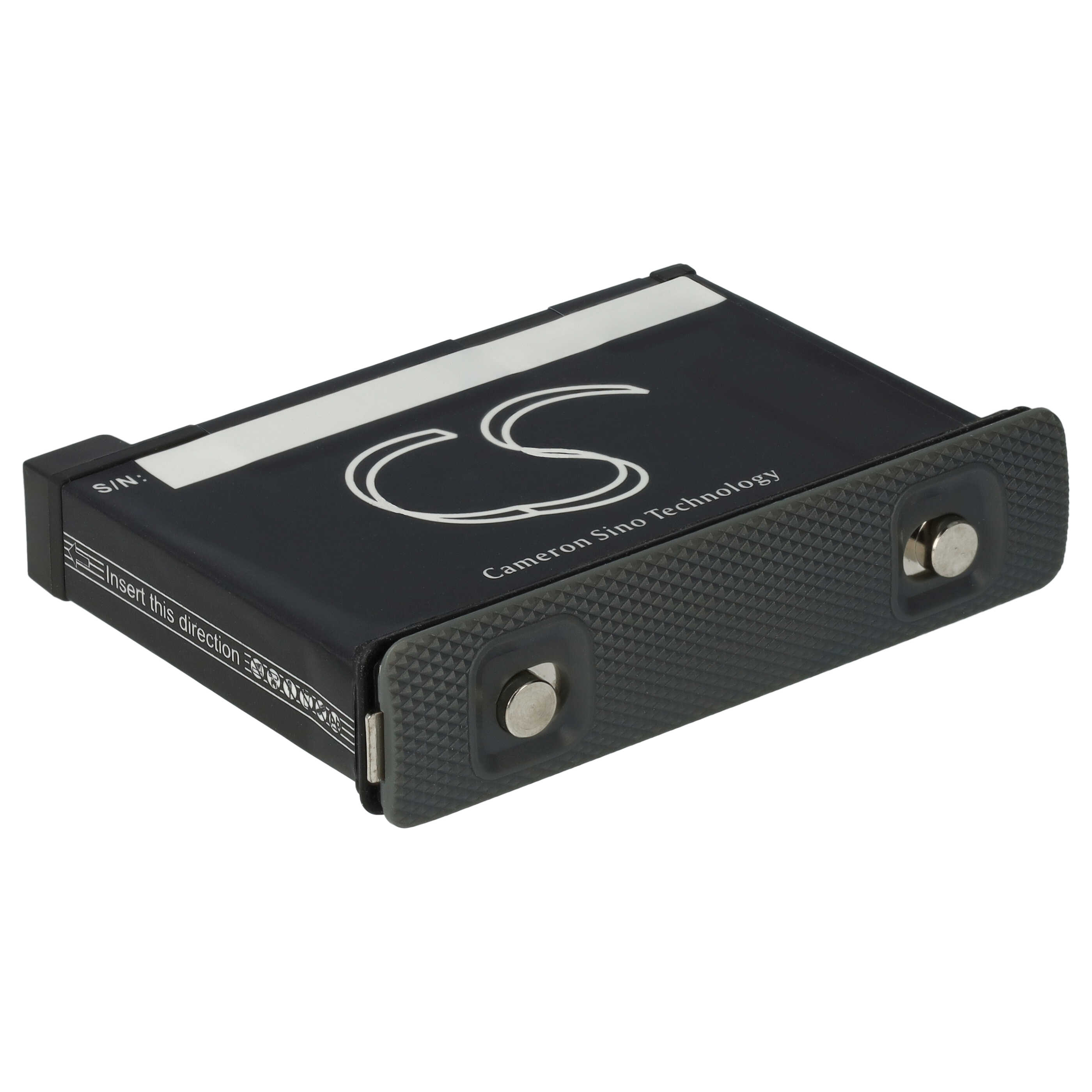 Battery replaces Insta360 CINAQBT/A - 1800mAh, 3.85V, Li-Ion